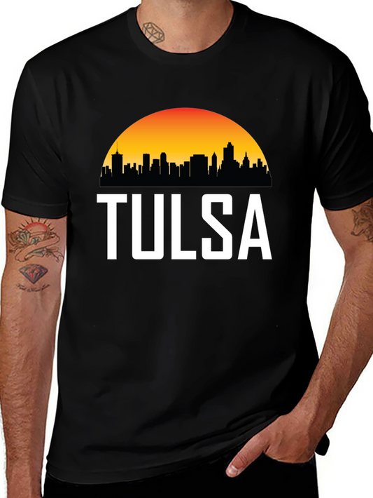 Tulsa Skyline Graphic Tee