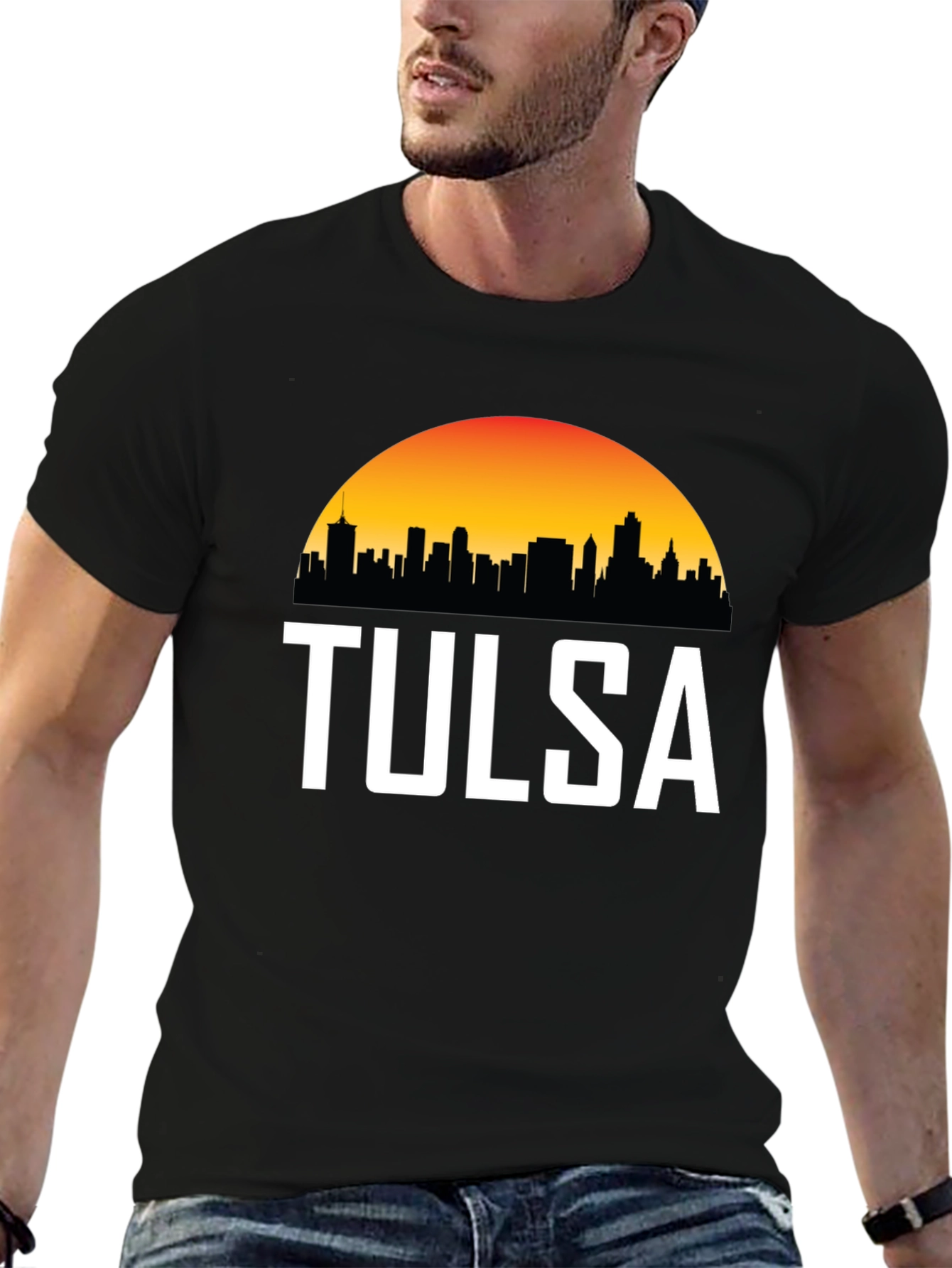 Tulsa Skyline Graphic Tee