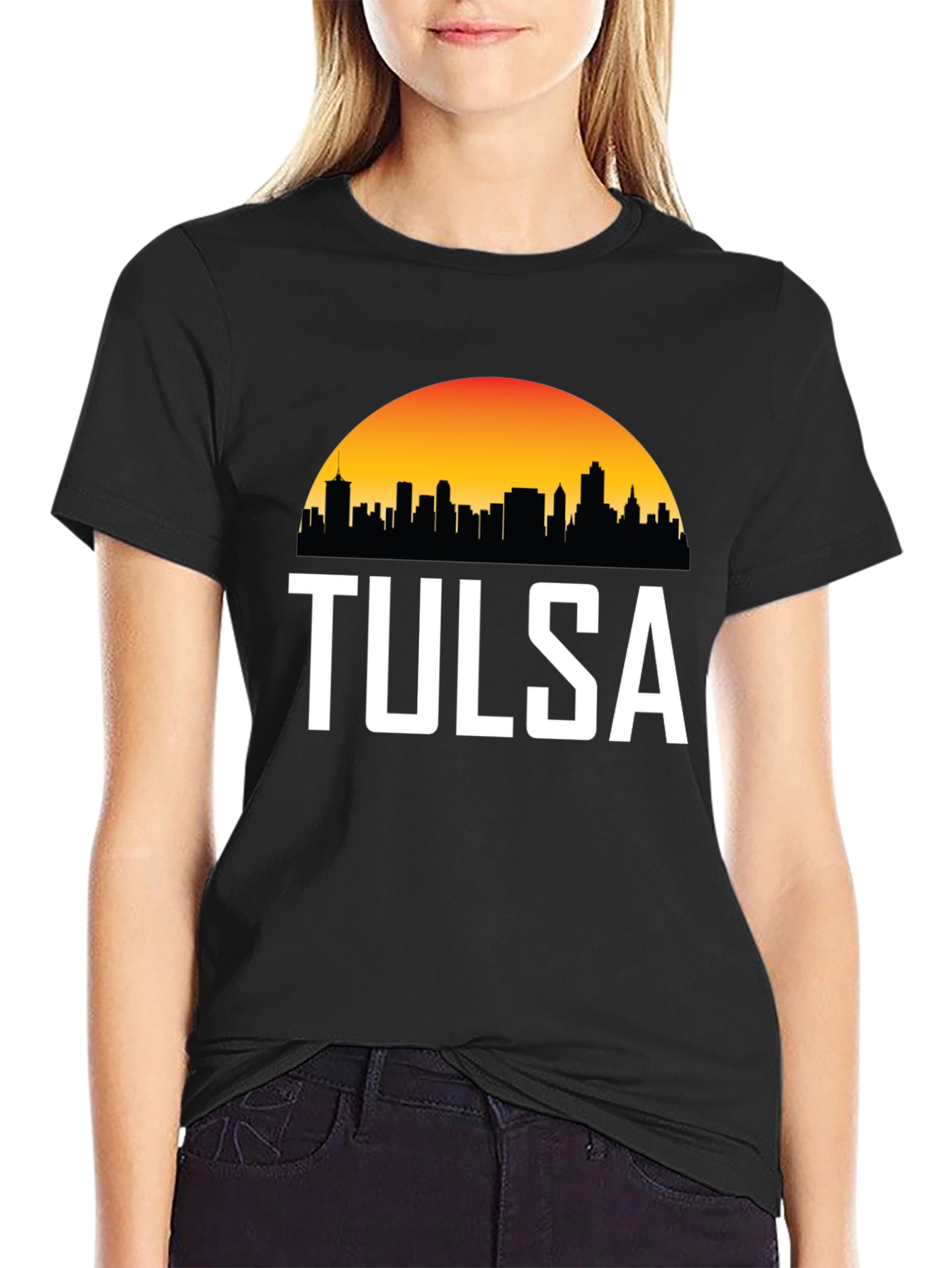 Tulsa Skyline Graphic Tee