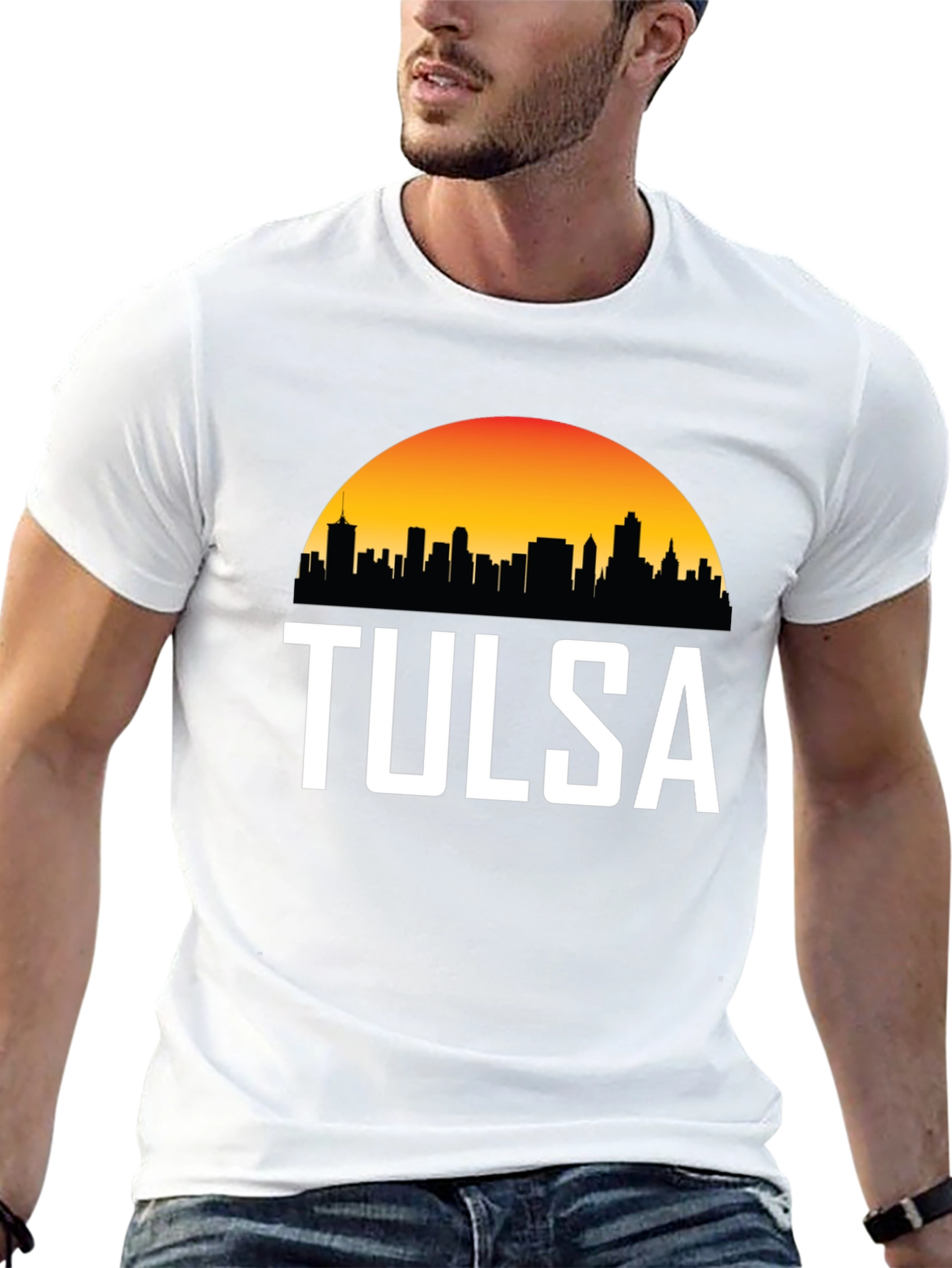 Tulsa Skyline Graphic Tee