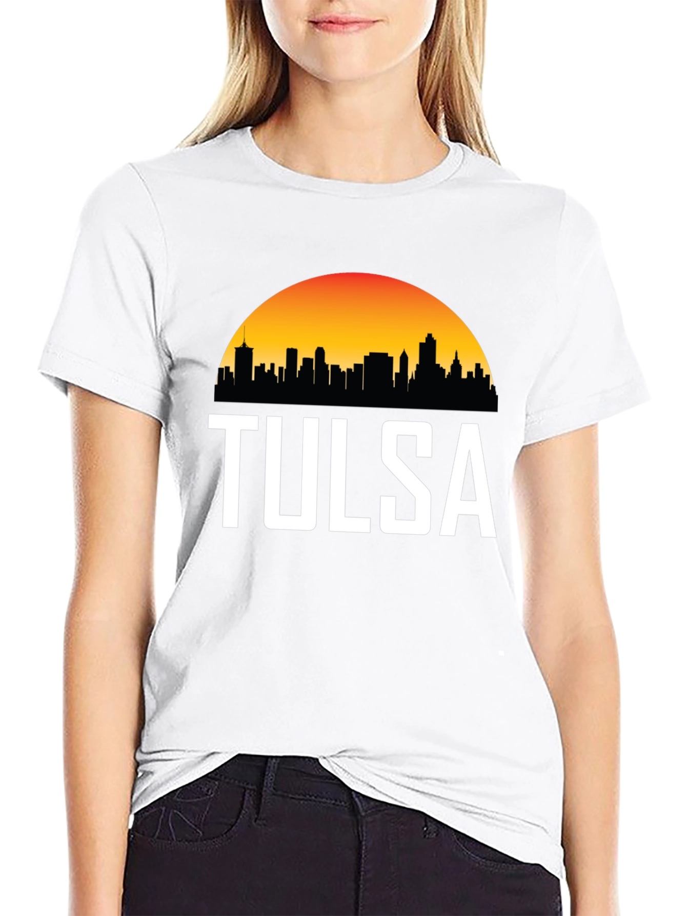 Tulsa Skyline Graphic Tee
