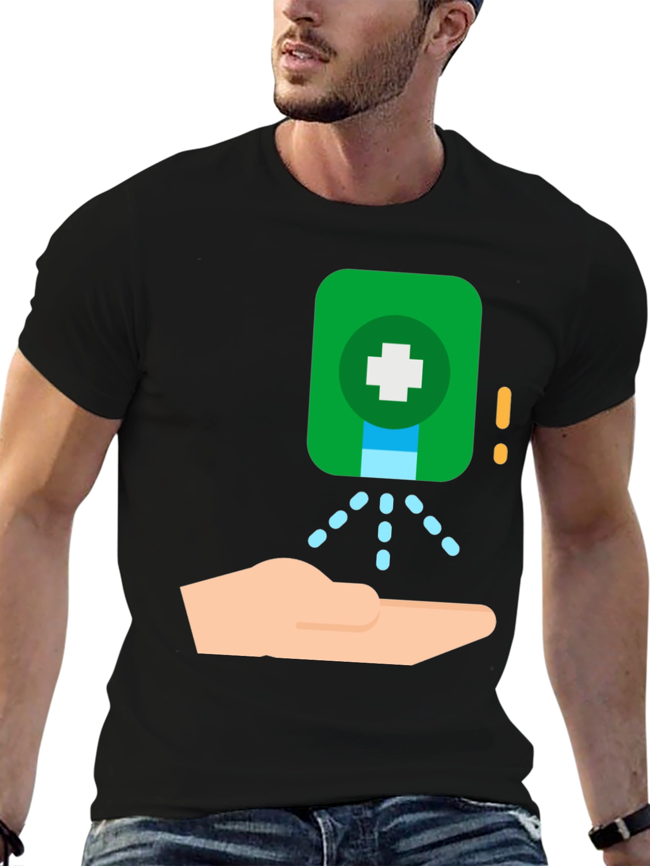 Hand Sanitizer T-Shirt - Stay Safe & Stylish!