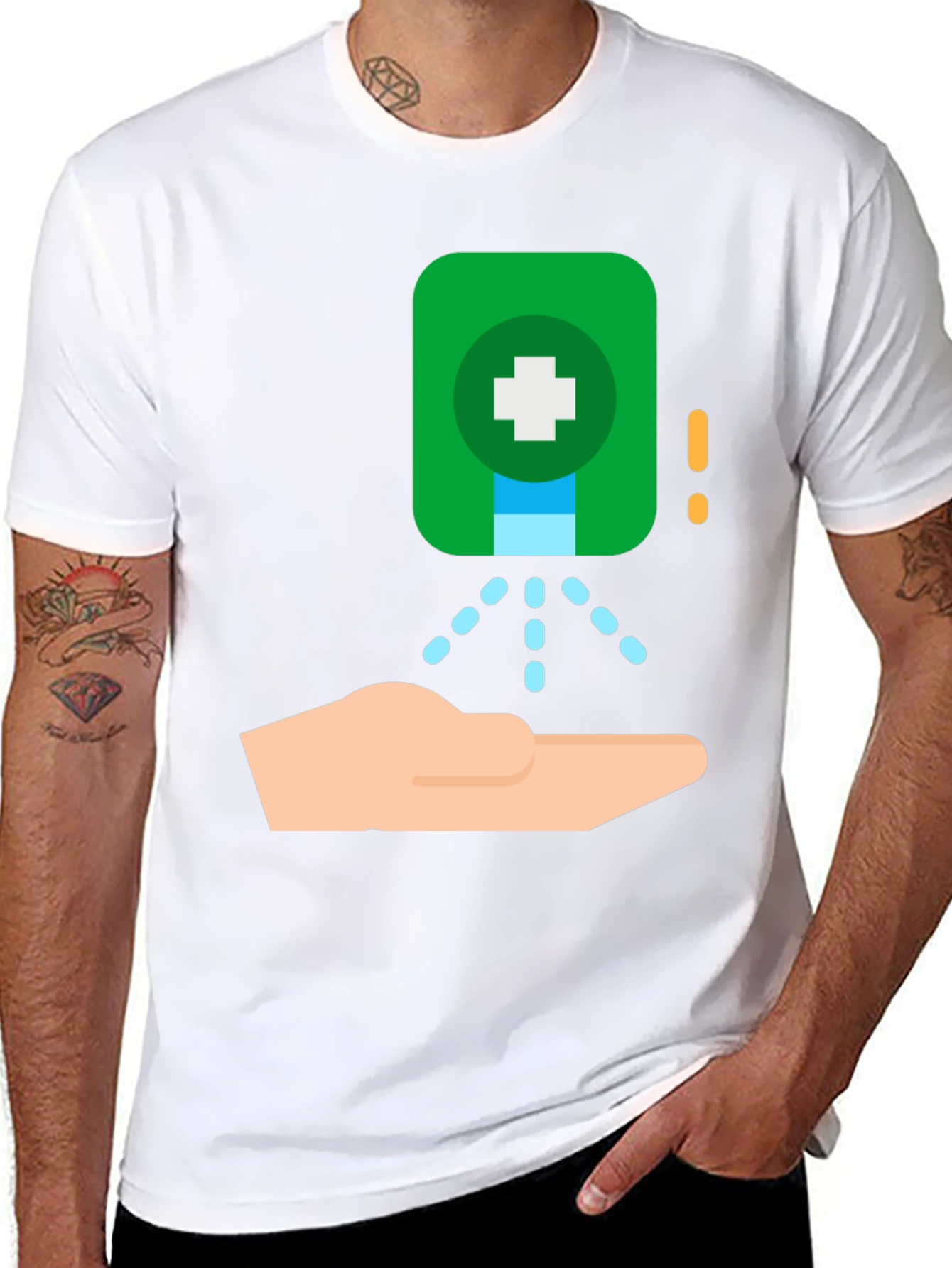 Hand Sanitizer T-Shirt - Stay Safe & Stylish!