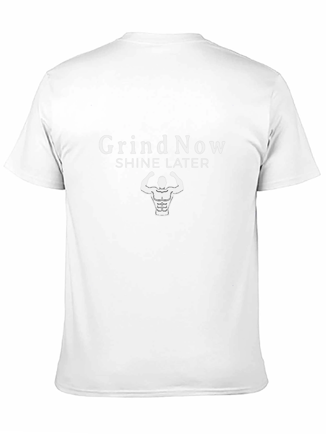 Grind Now Shine Later Black T-Shirt