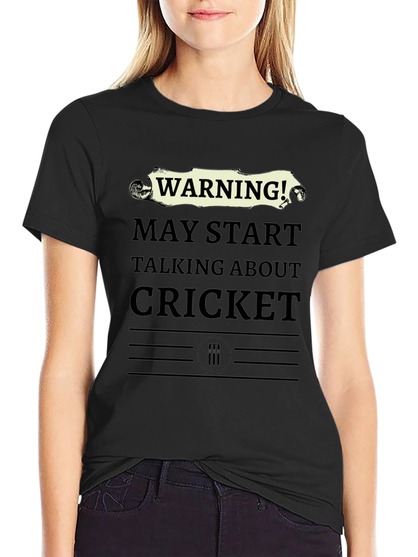 Warning! May Start Talking About Cricket T-Shirt
