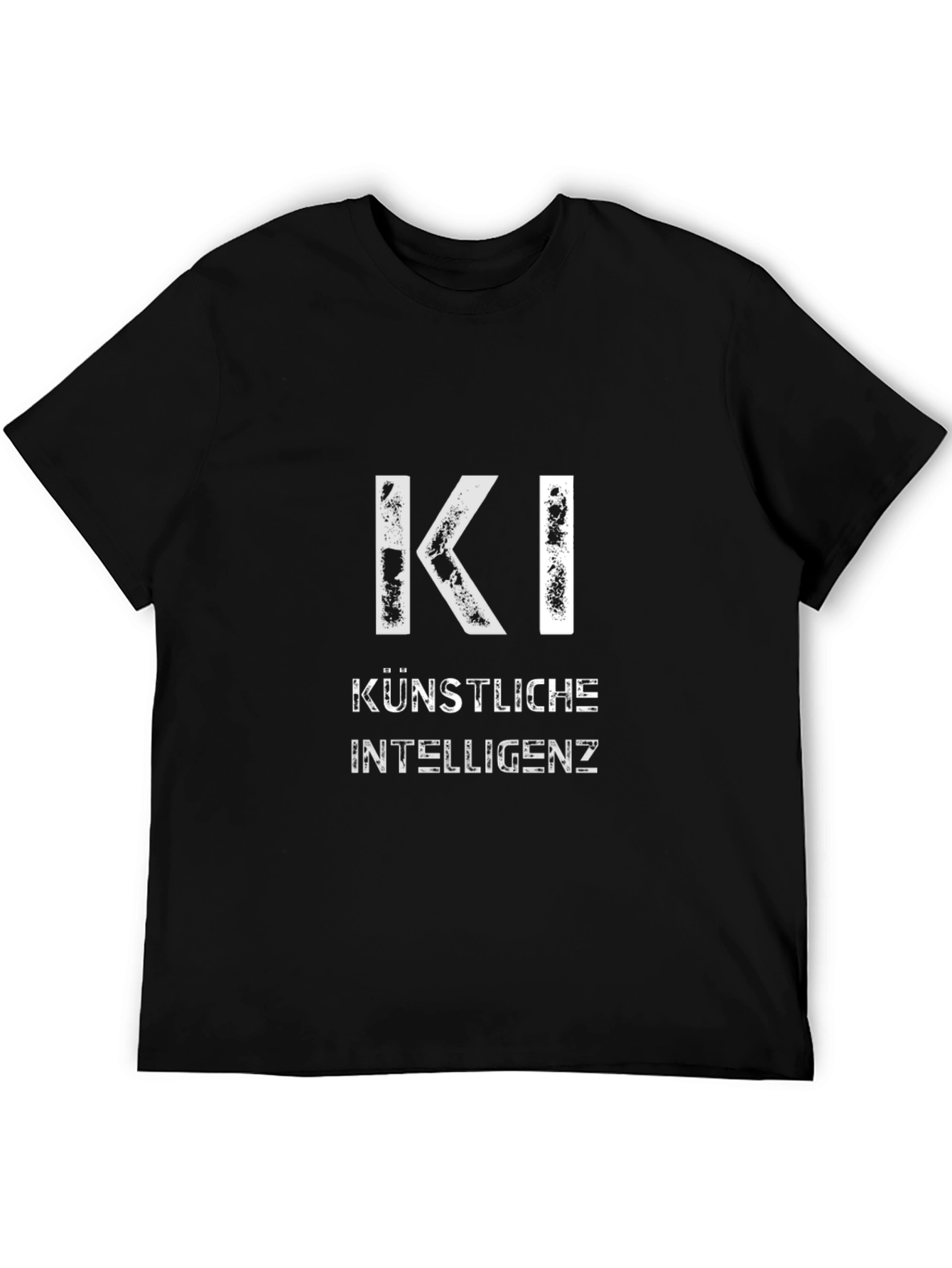 KI Artificial Intelligence Black T-Shirt