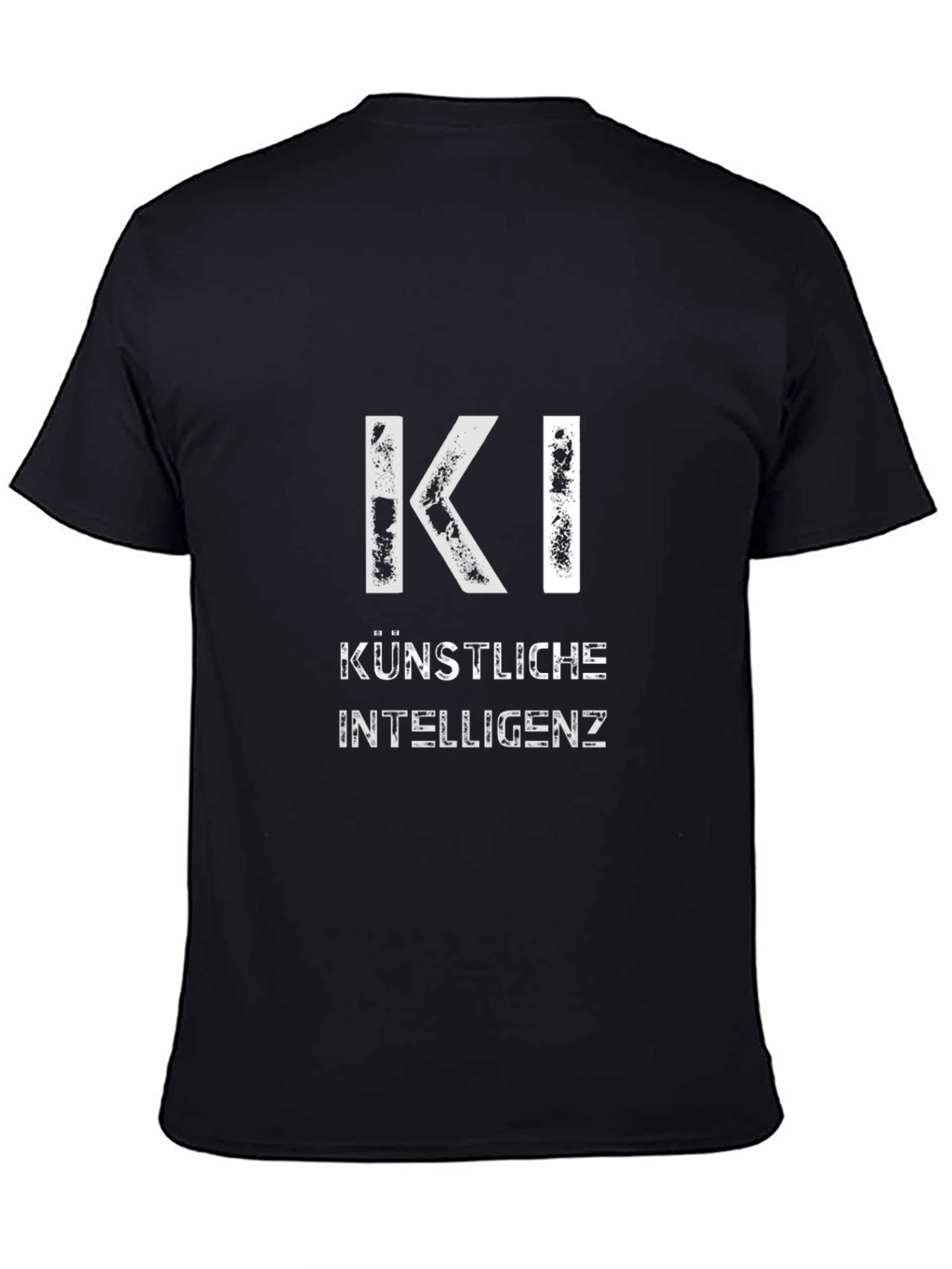 KI Artificial Intelligence Black T-Shirt