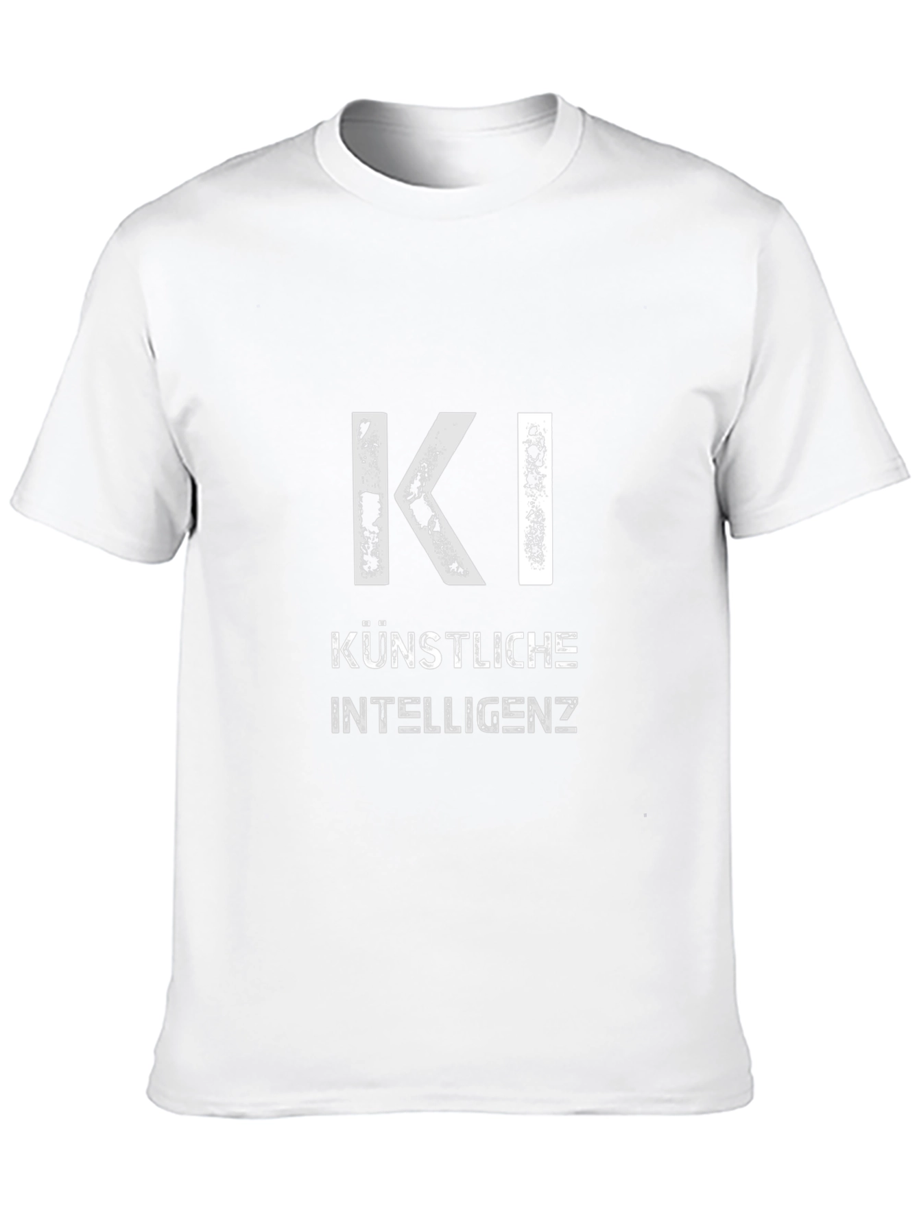 KI Artificial Intelligence Black T-Shirt