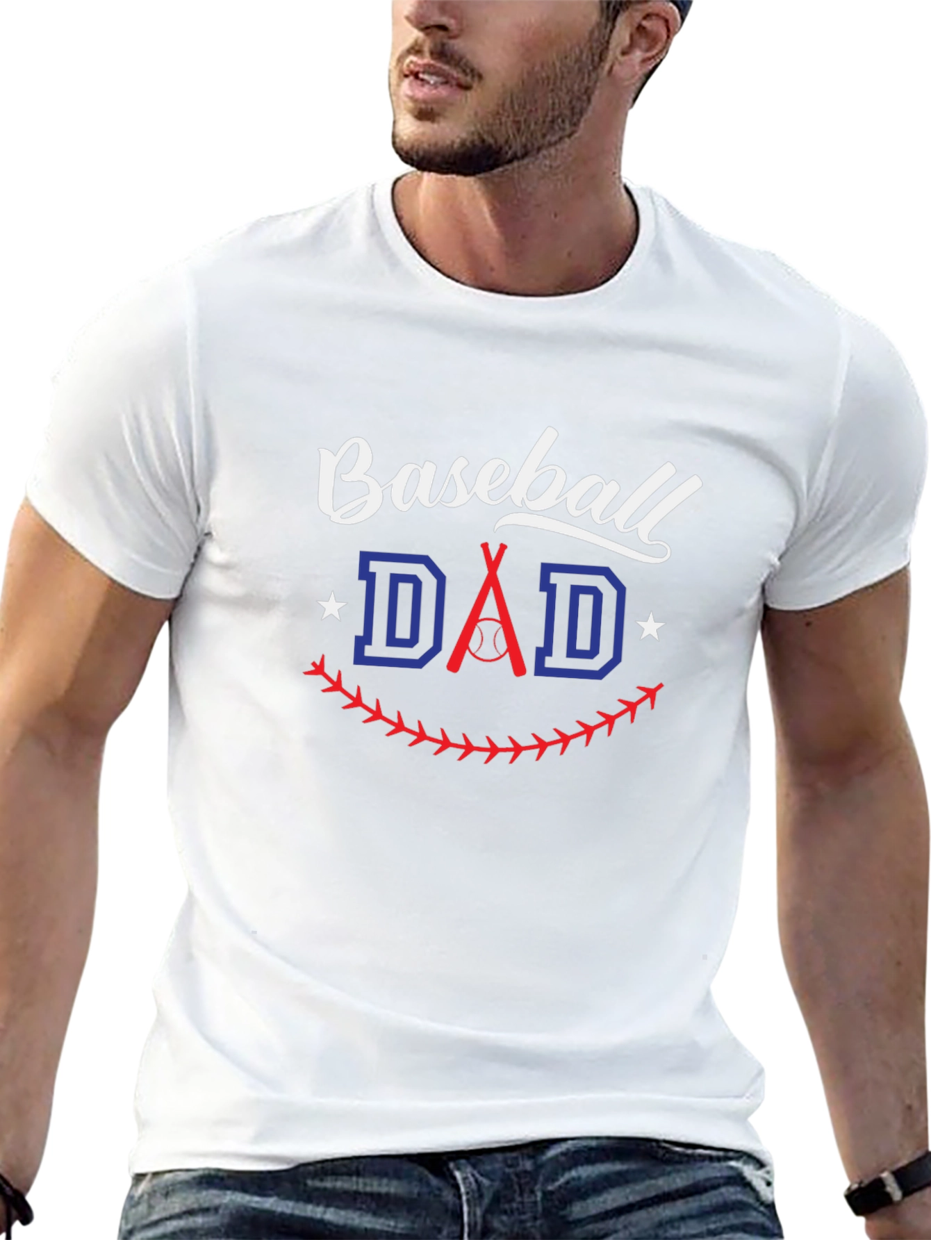Baseball Dad Graphic Tee