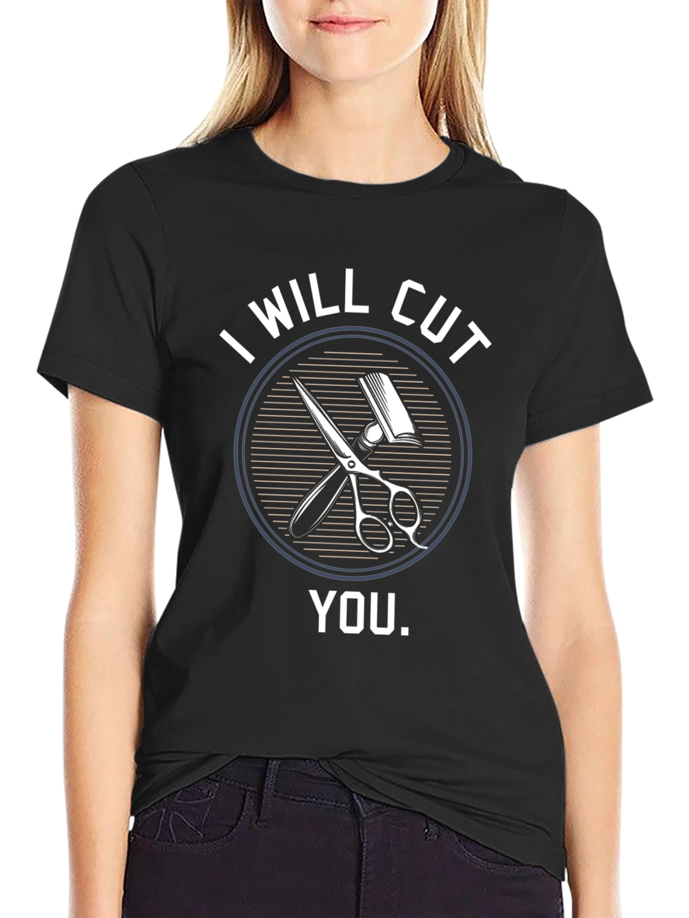 I Will Cut You Barber T-Shirt