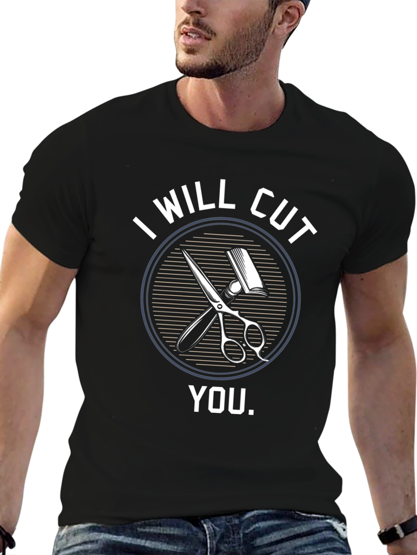 I Will Cut You Barber T-Shirt