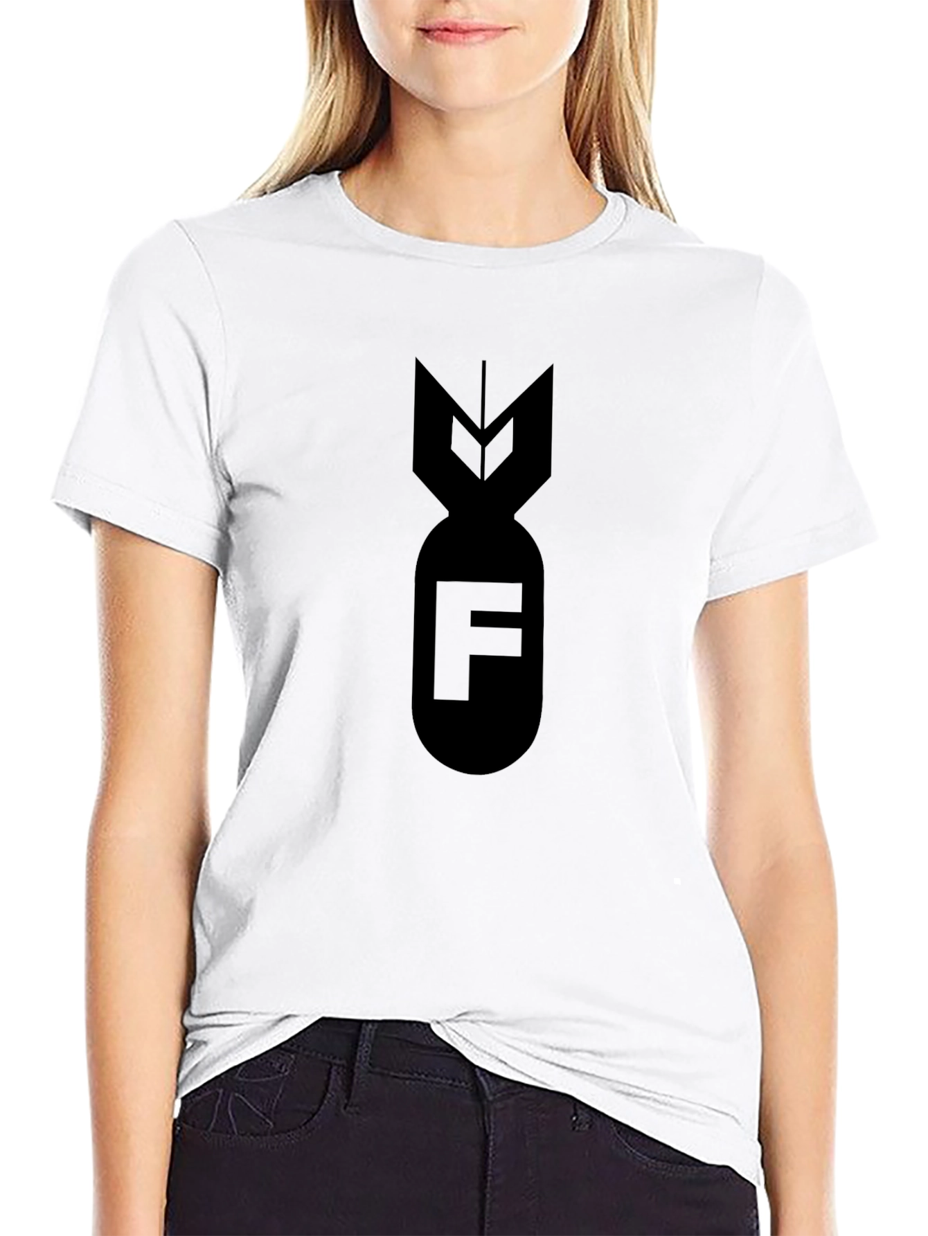 Black F-Bomb T-Shirt - Statement Tee