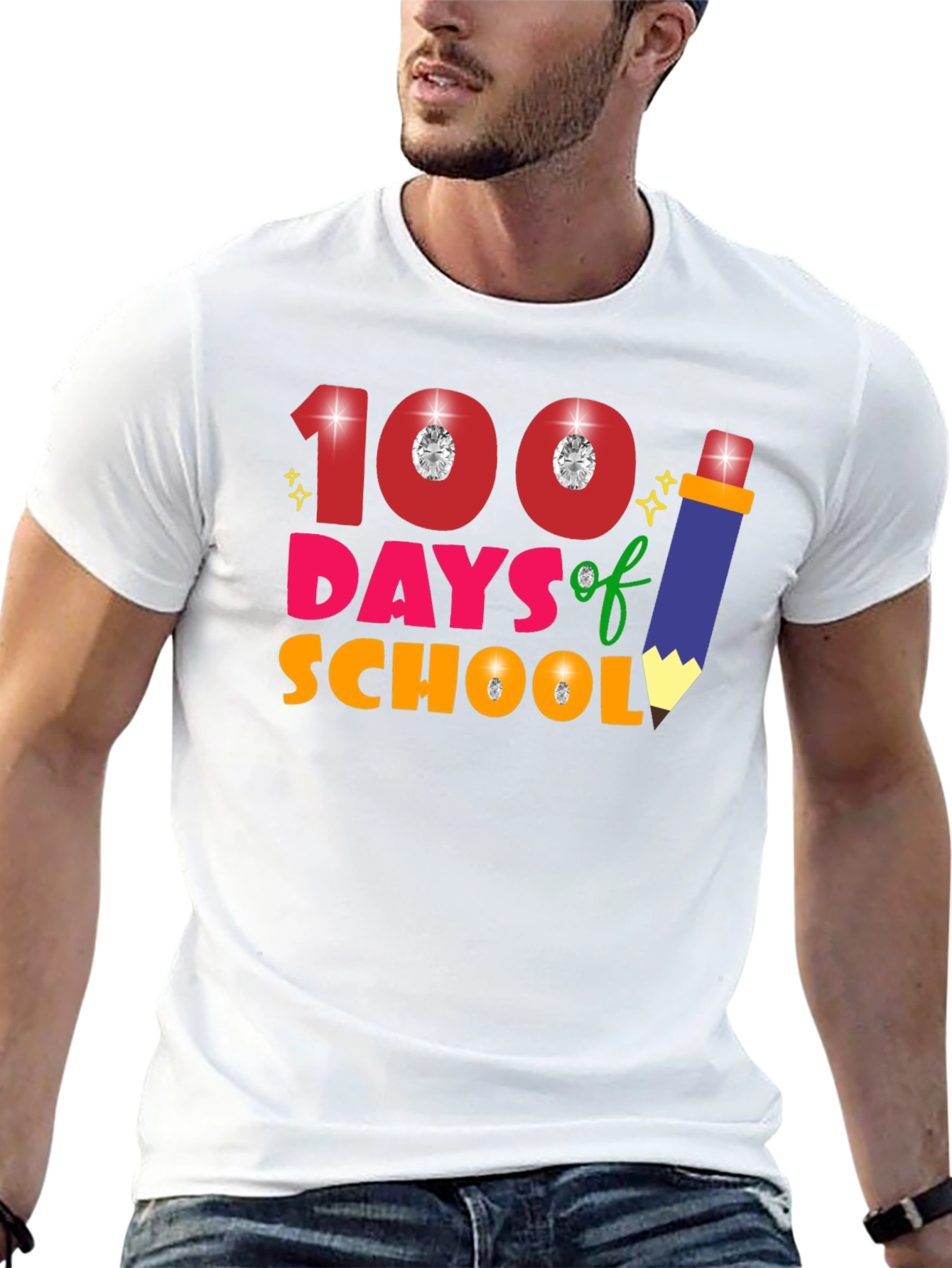 100 Days of School Graphic Tee