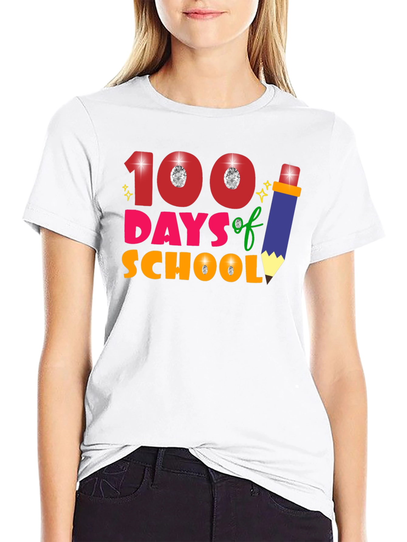 100 Days of School Graphic Tee