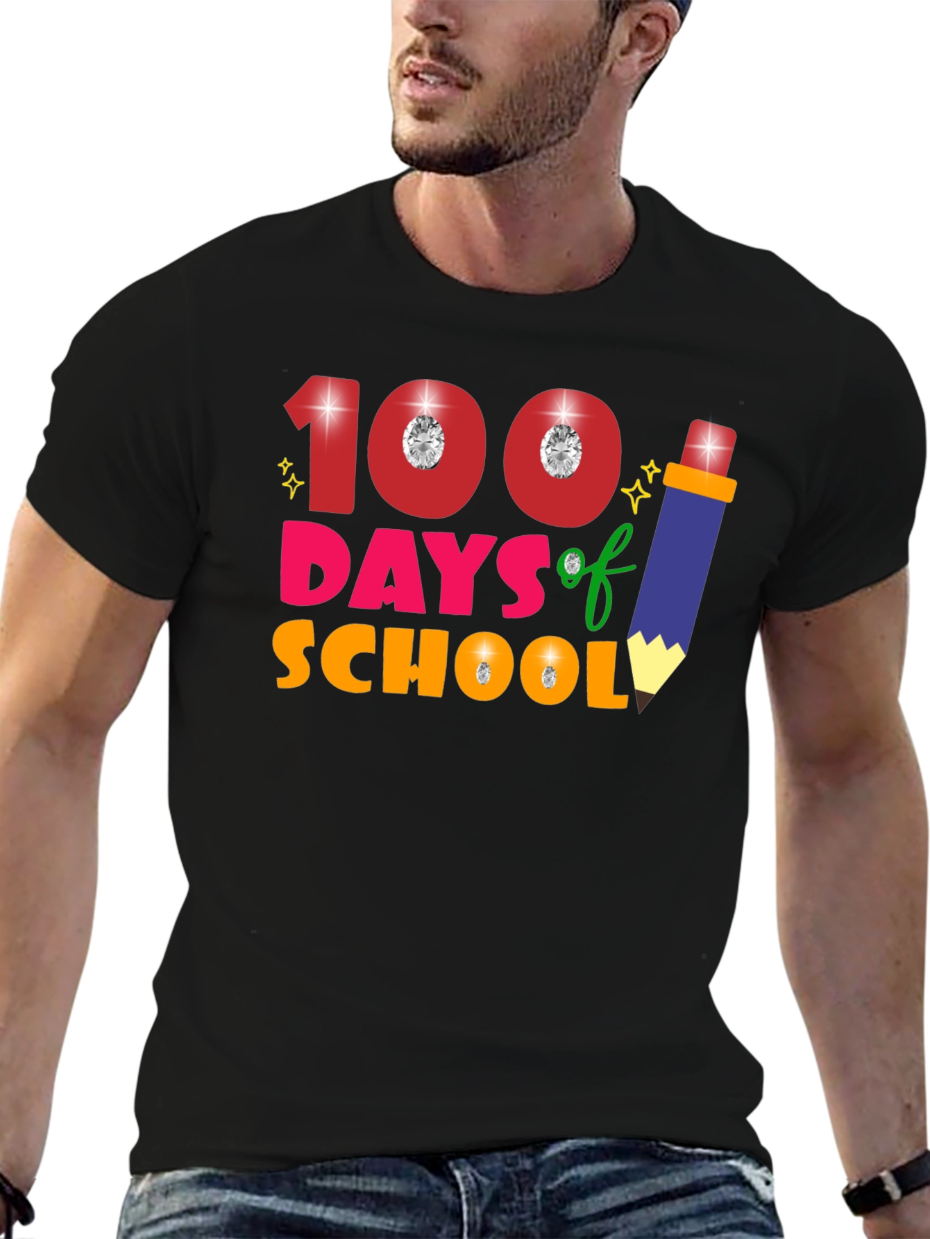 100 Days of School Graphic Tee