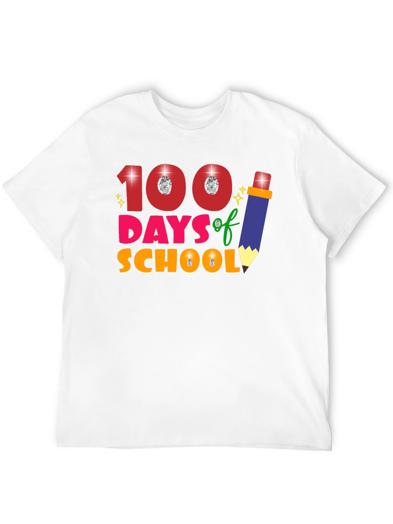100 Days of School Graphic Tee