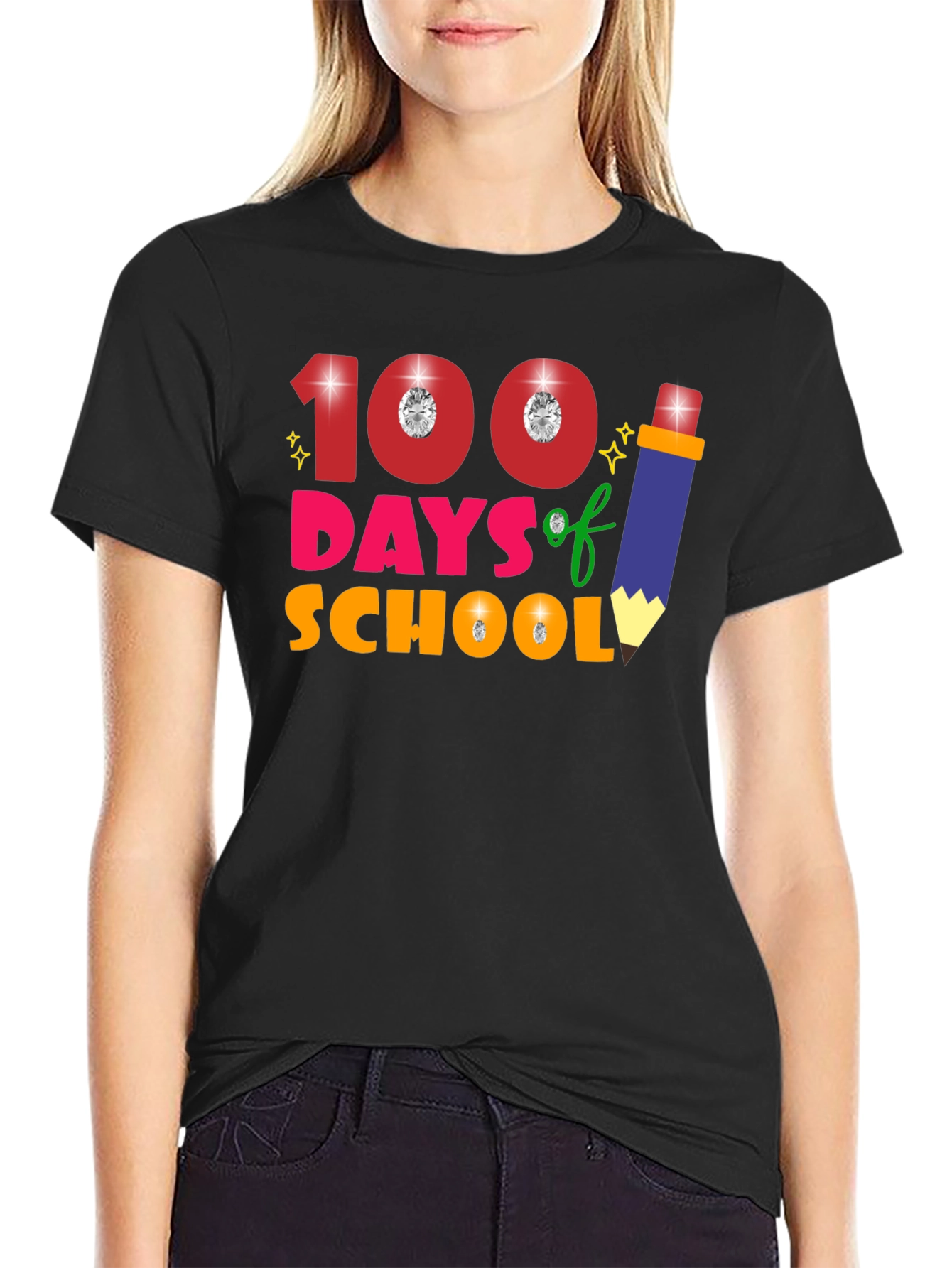 100 Days of School Graphic Tee