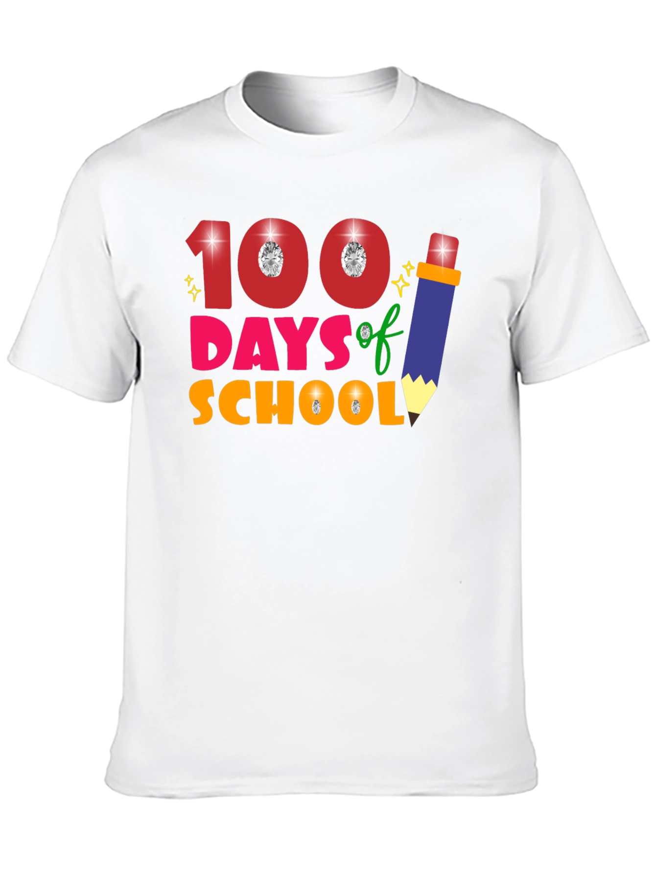100 Days of School Graphic Tee