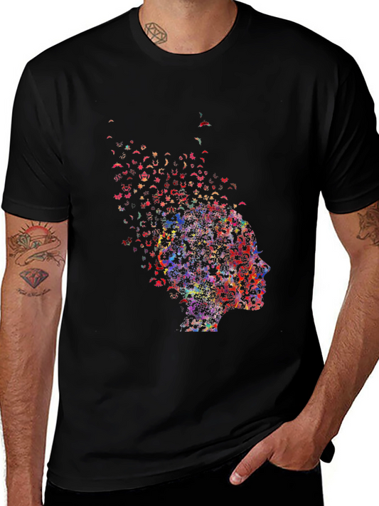 Abstract Mind T-Shirt - Artistic Graphic Tee