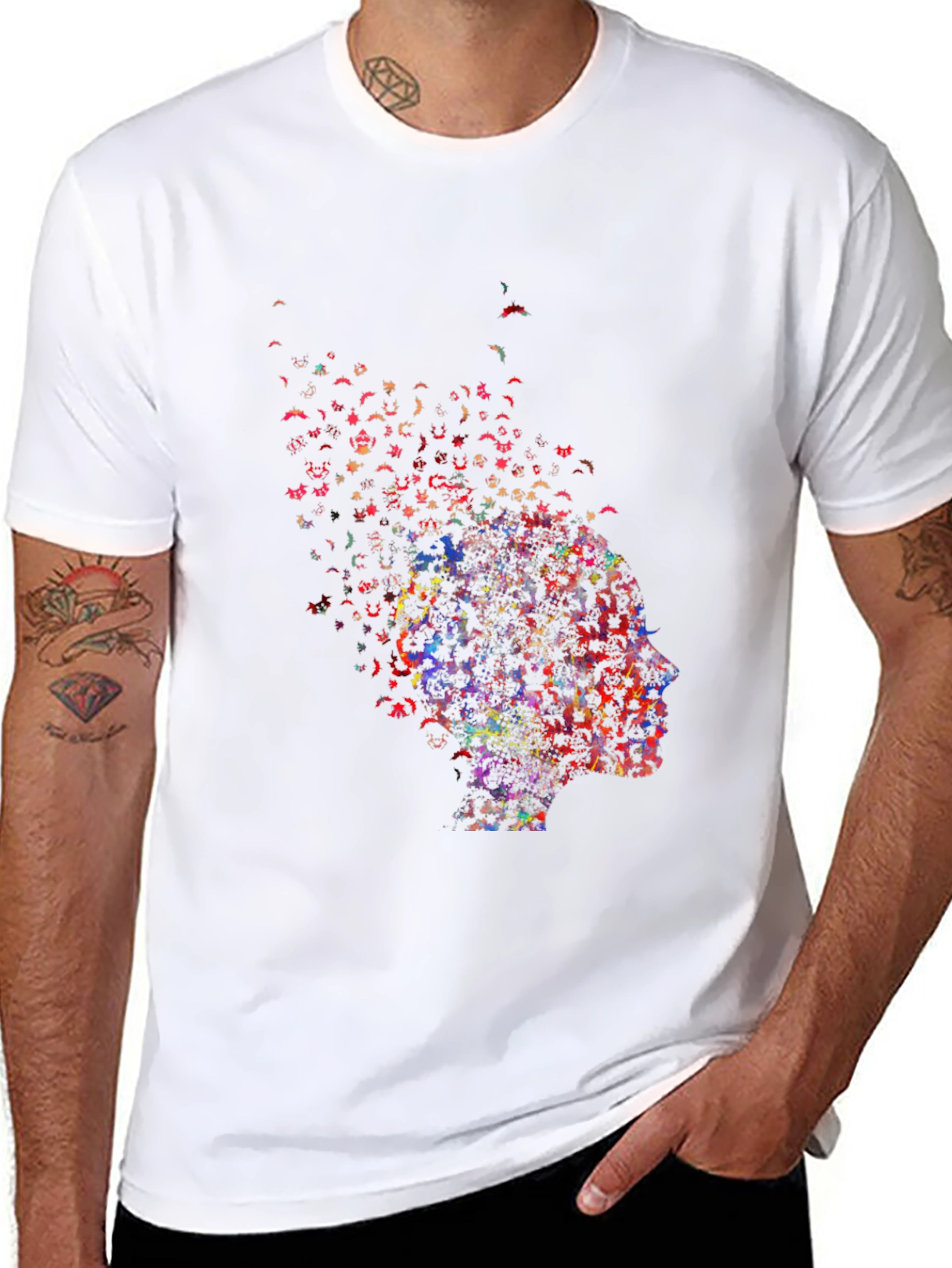Abstract Mind T-Shirt - Artistic Graphic Tee