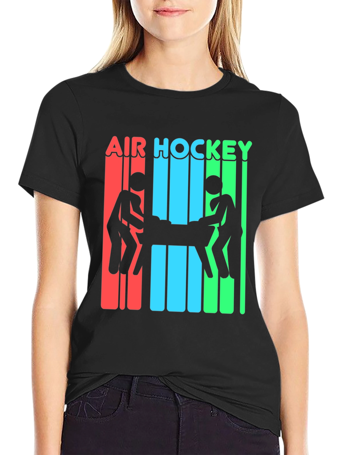 Air Hockey Graphic T-Shirt