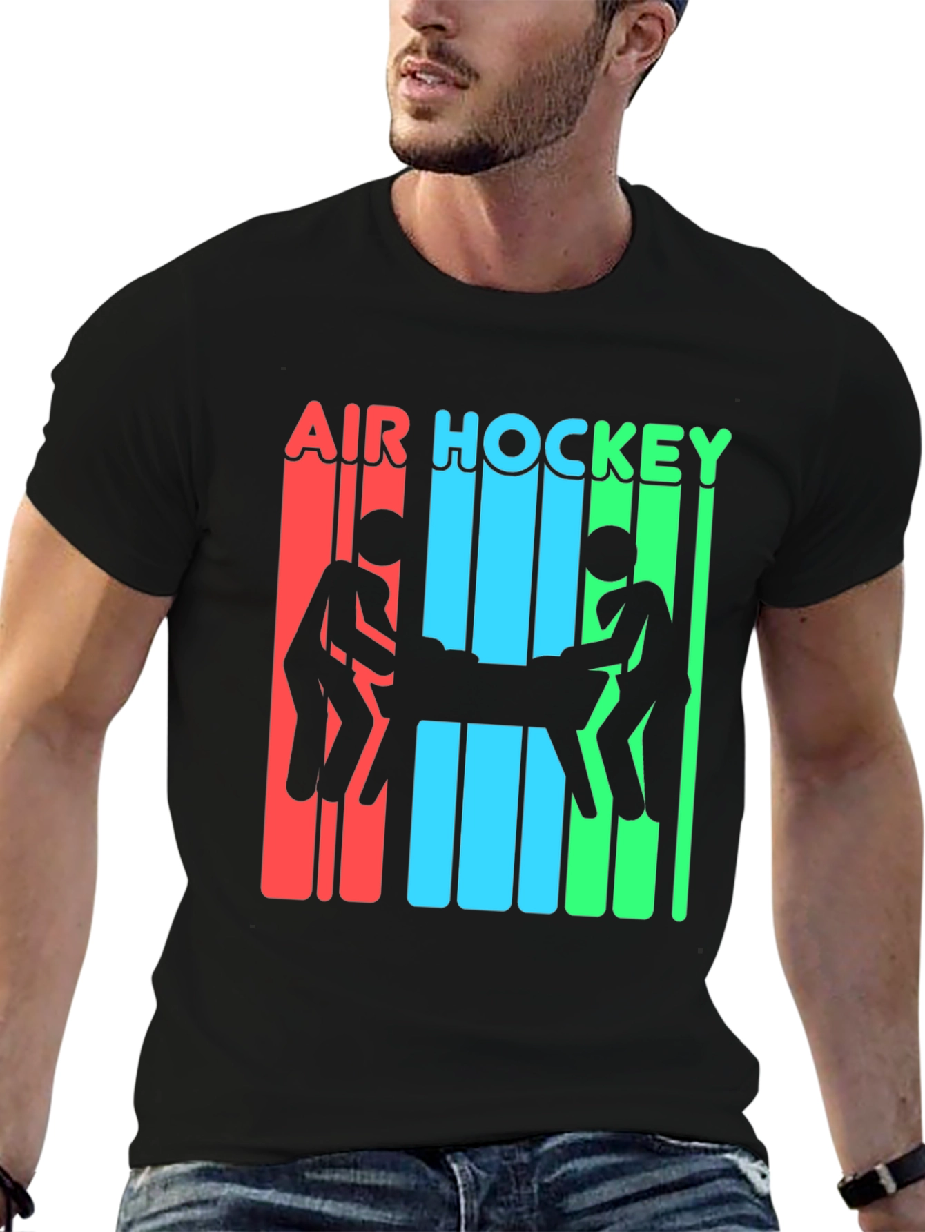 Air Hockey Graphic T-Shirt