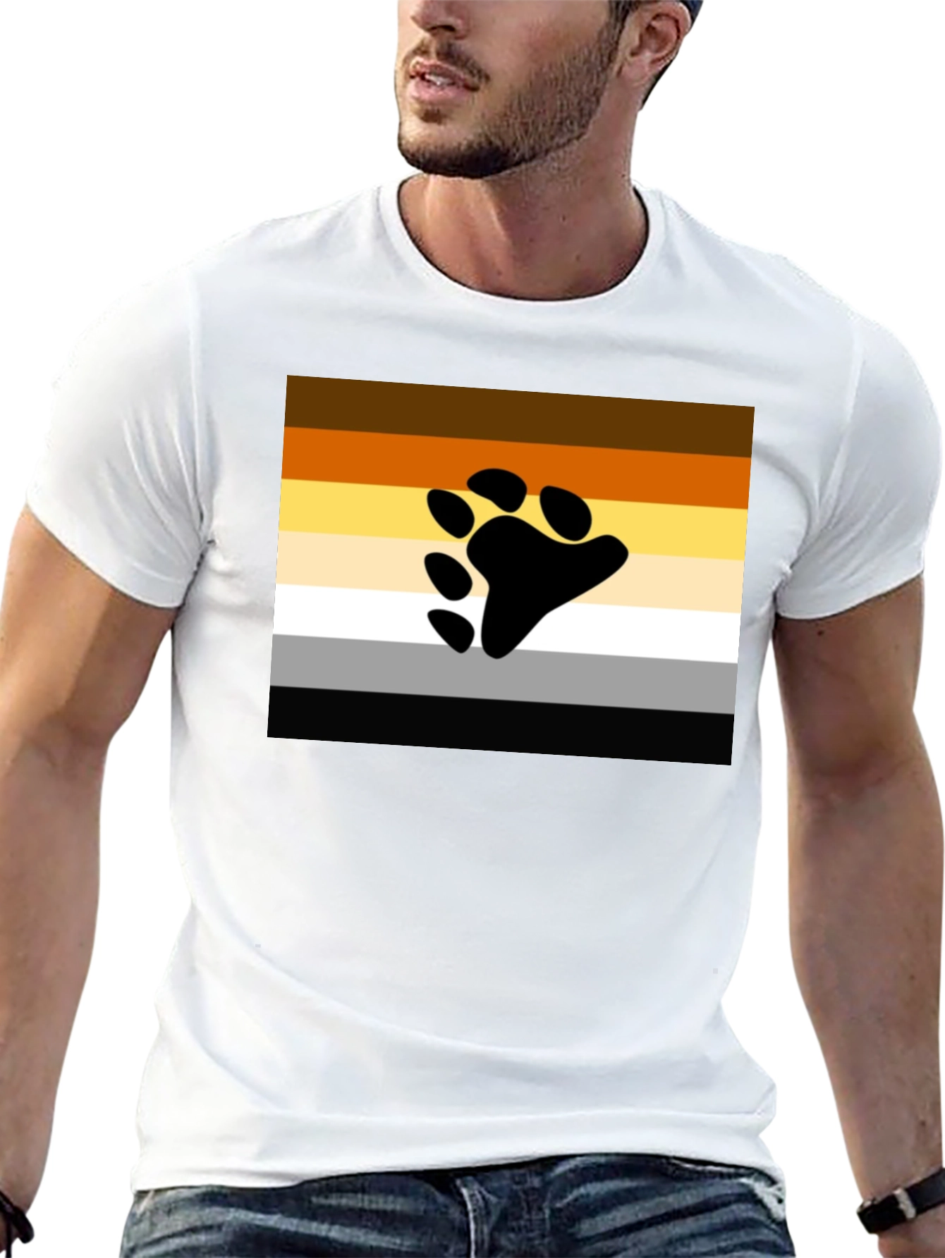 Bear Pride Paw T-Shirt