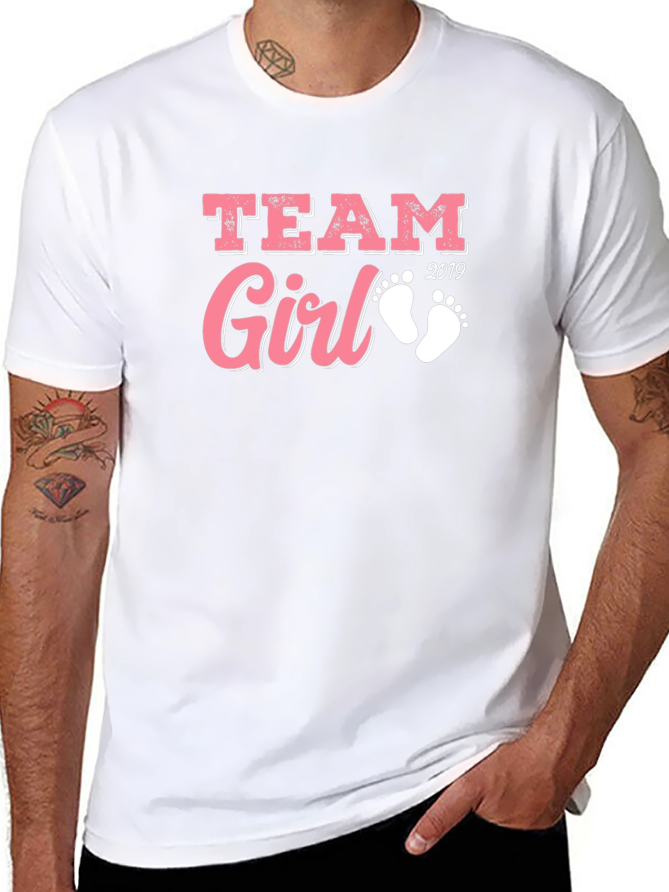 Team Girl 2019 Baby Shower T-Shirt