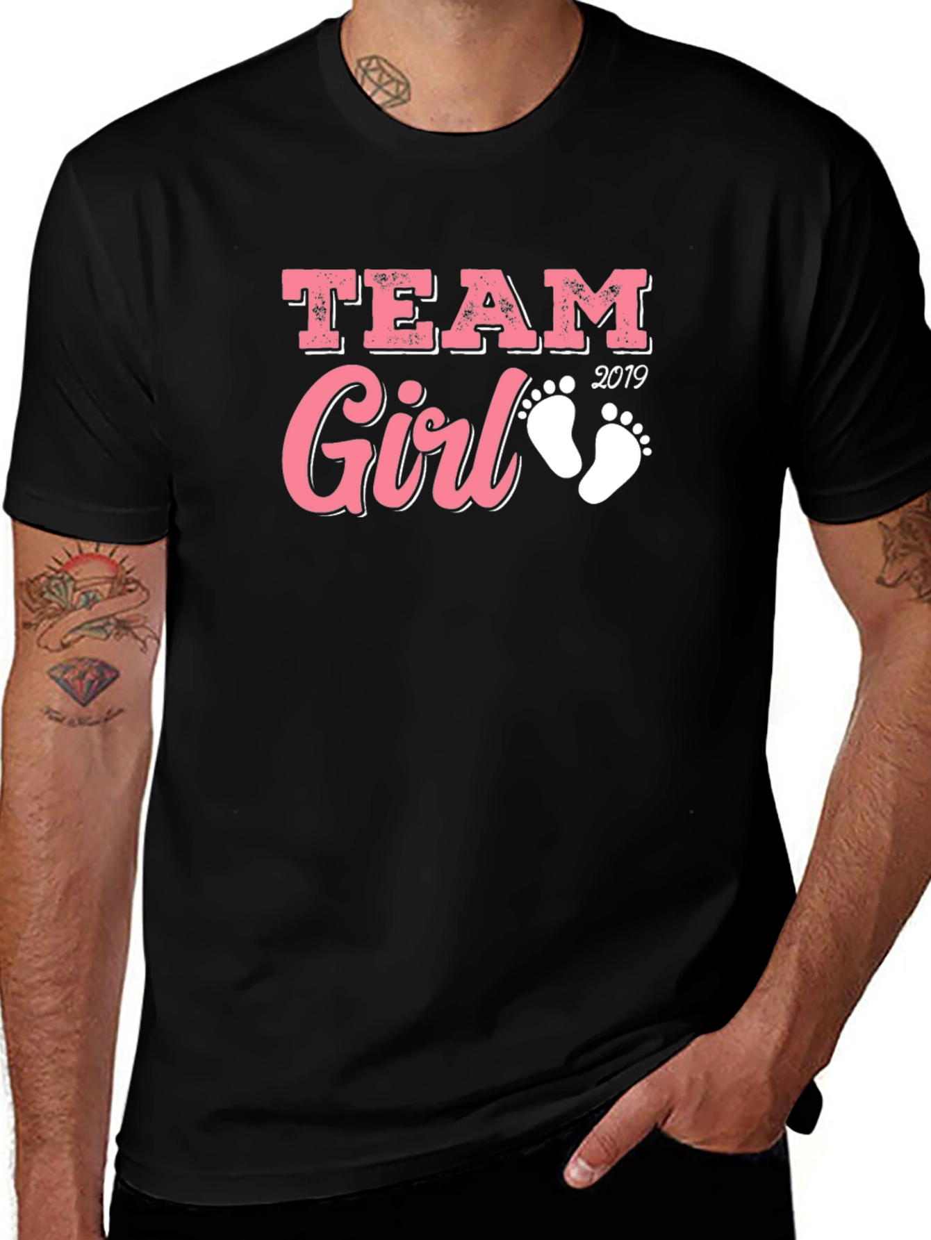 Team Girl 2019 Baby Shower T-Shirt
