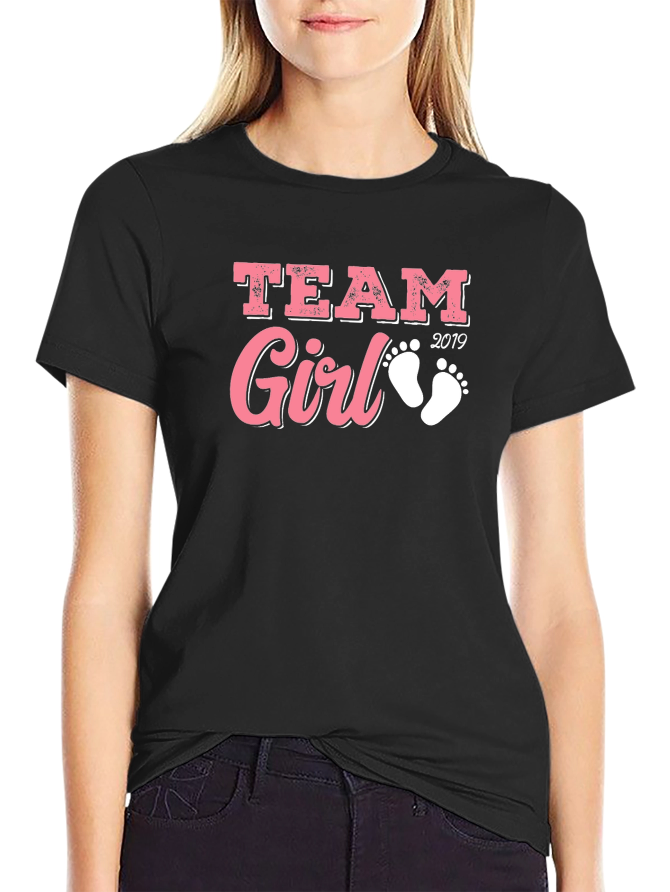 Team Girl 2019 Baby Shower T-Shirt