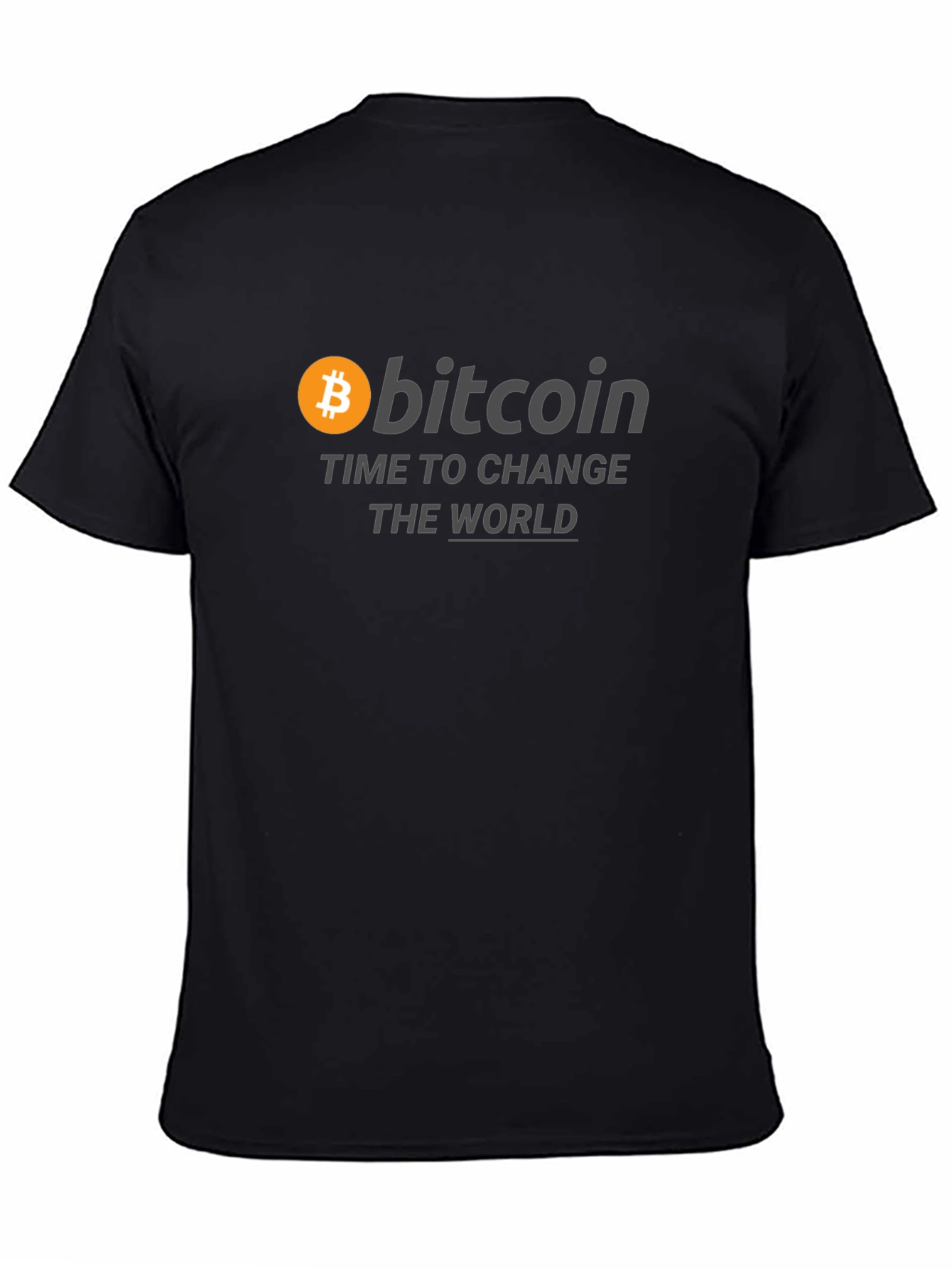 Bitcoin Change The World Graphic Tee