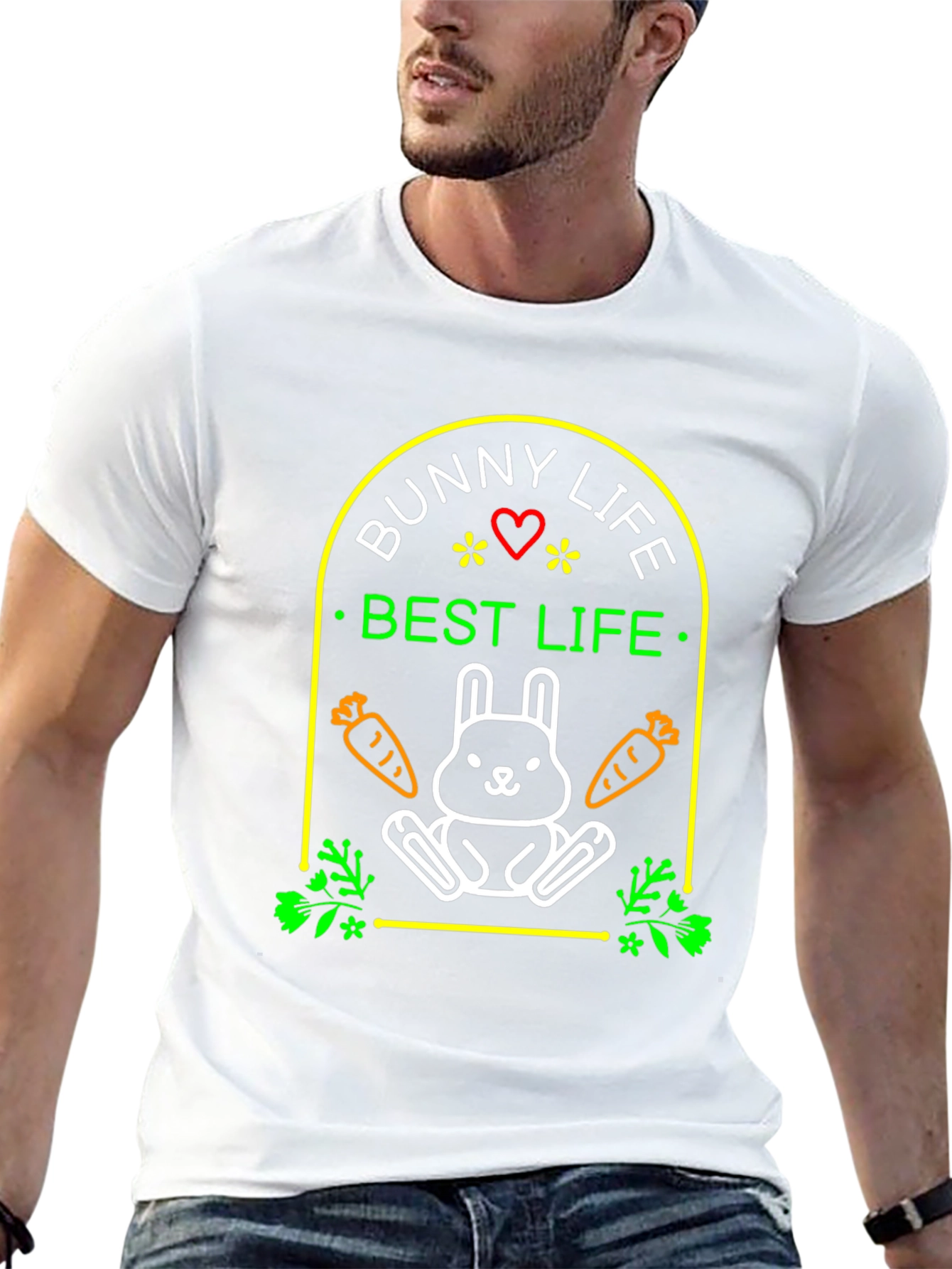Bunny Life Best Life Graphic Tee