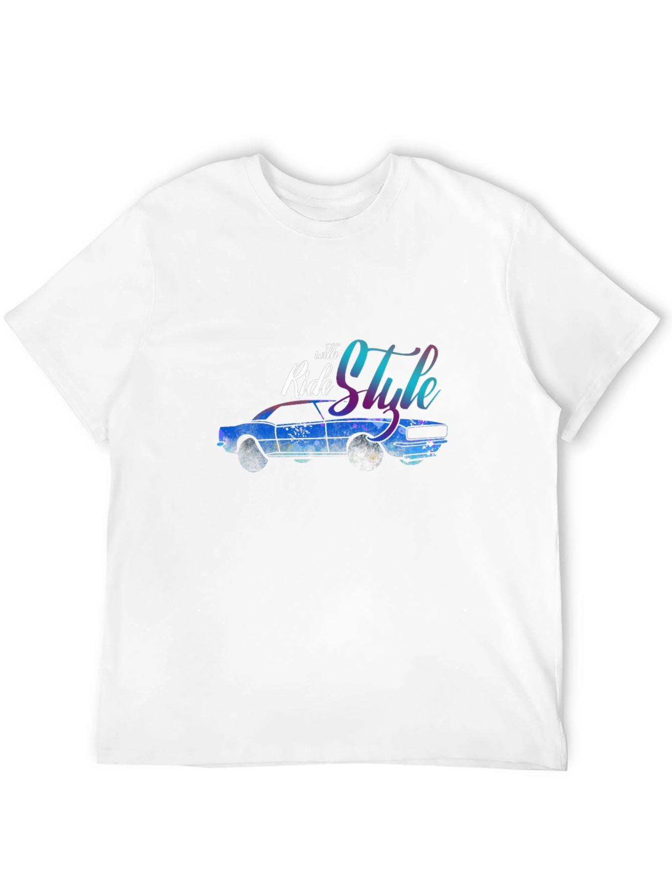 Ride with Style Car Graphic Tee