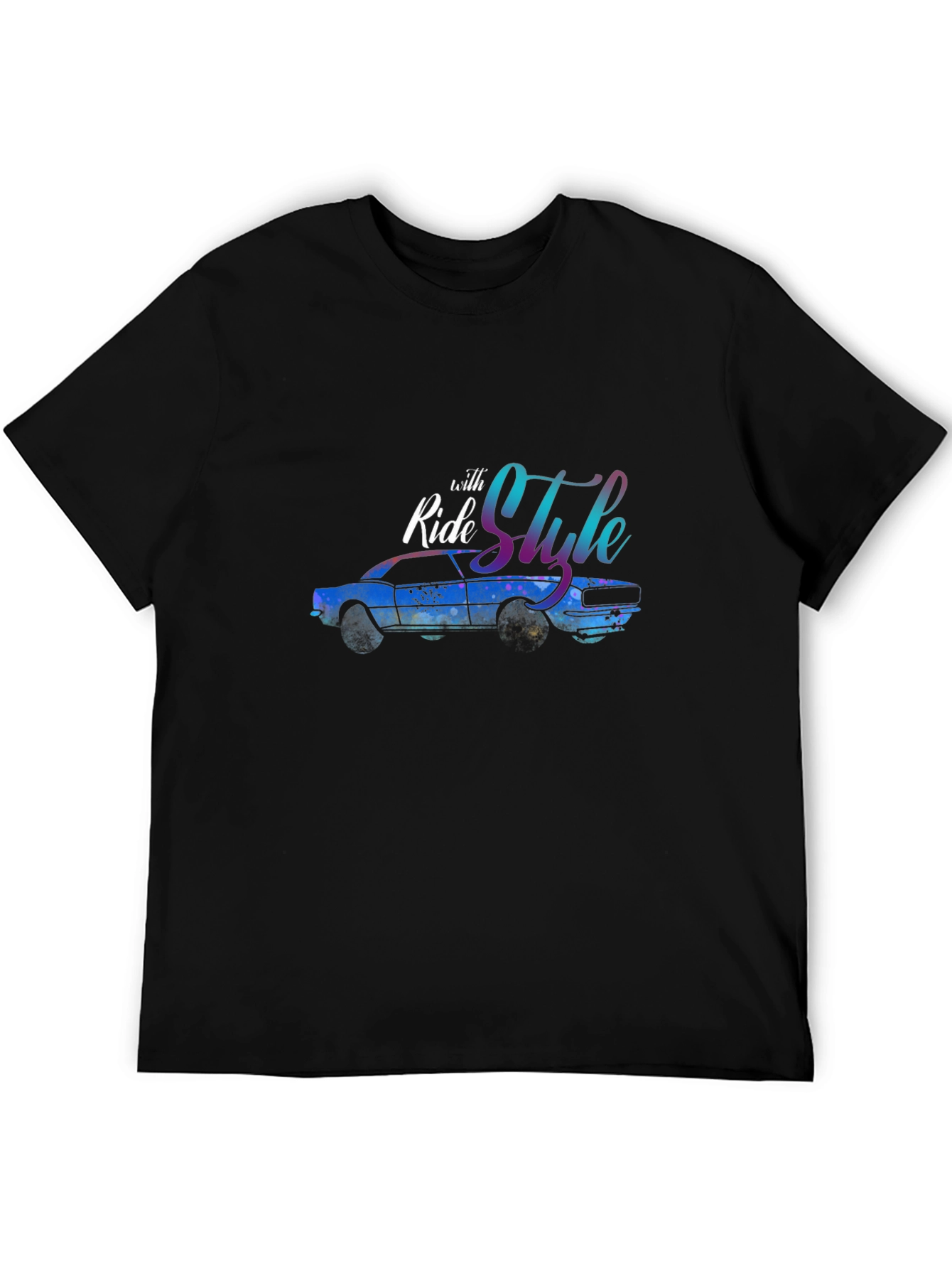Ride with Style Car Graphic Tee