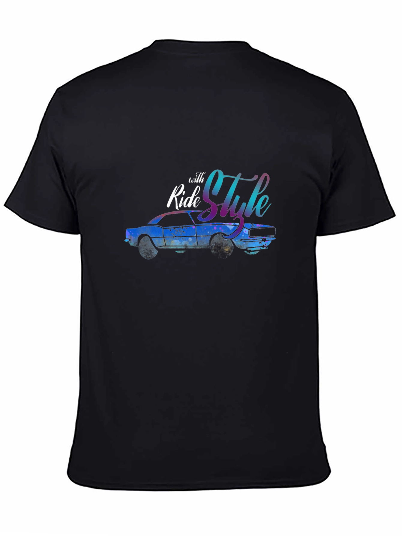 Ride with Style Car Graphic Tee