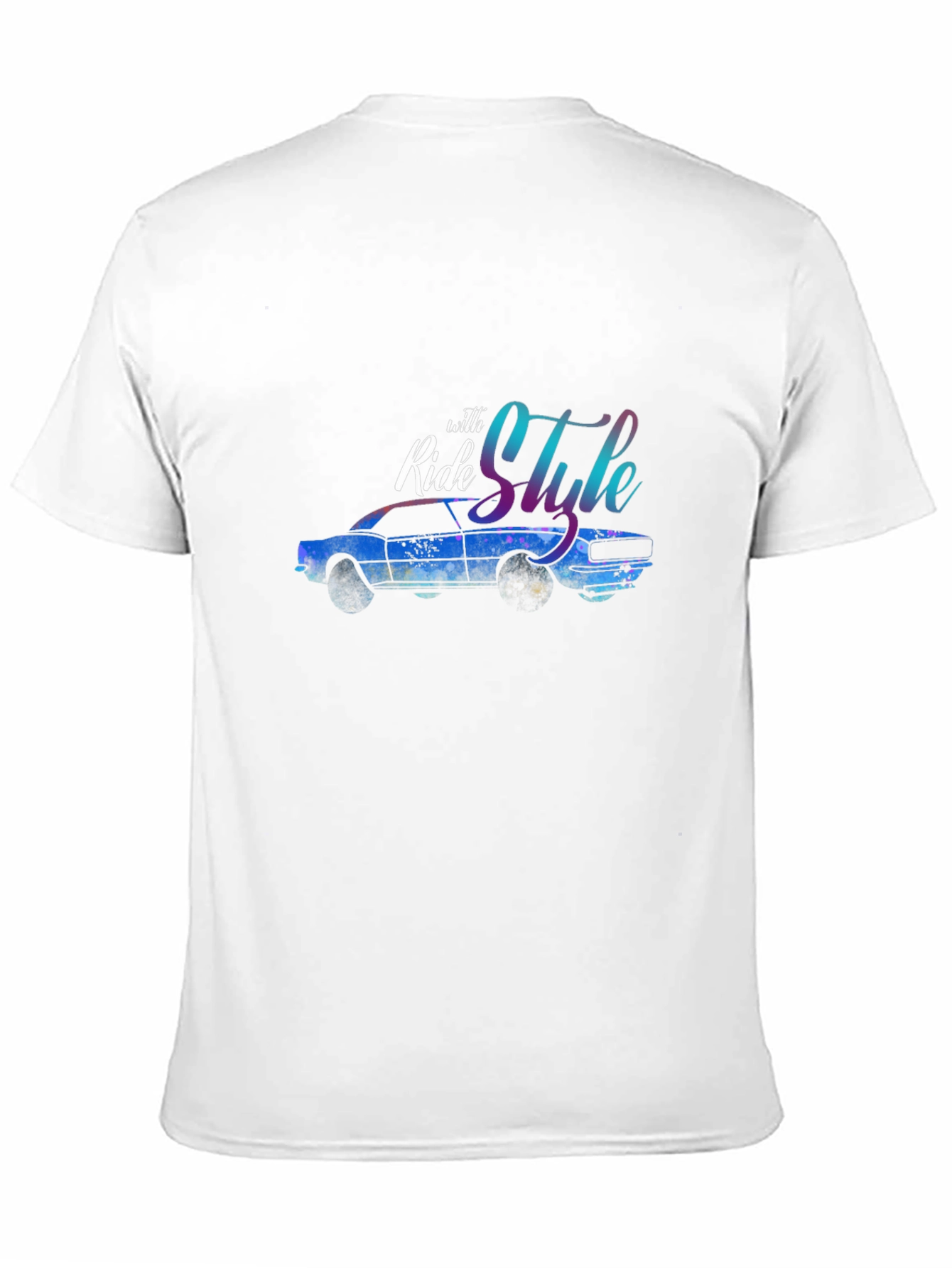 Ride with Style Car Graphic Tee