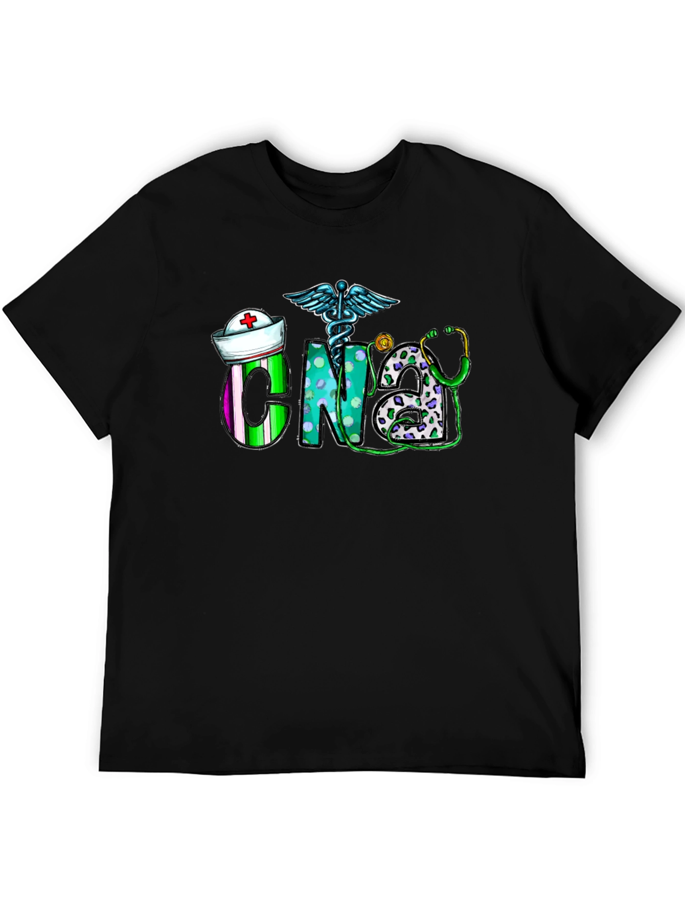 CNA Graphic T-Shirt - Certified Nursing Assistant