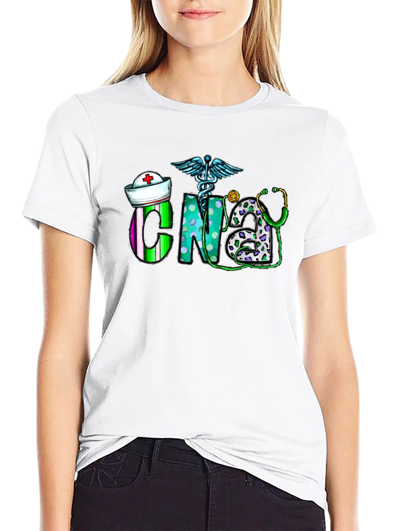 CNA Graphic T-Shirt - Certified Nursing Assistant