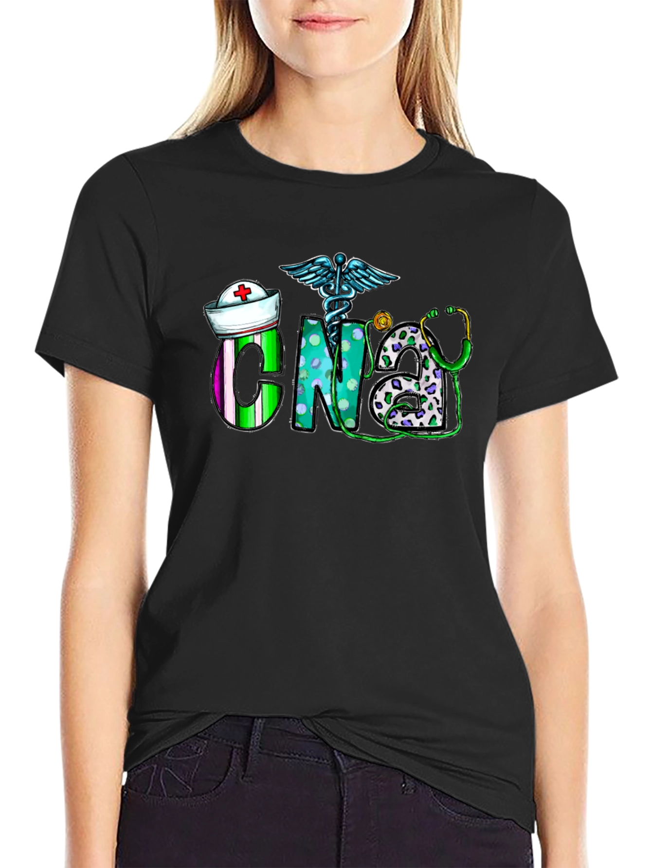CNA Graphic T-Shirt - Certified Nursing Assistant