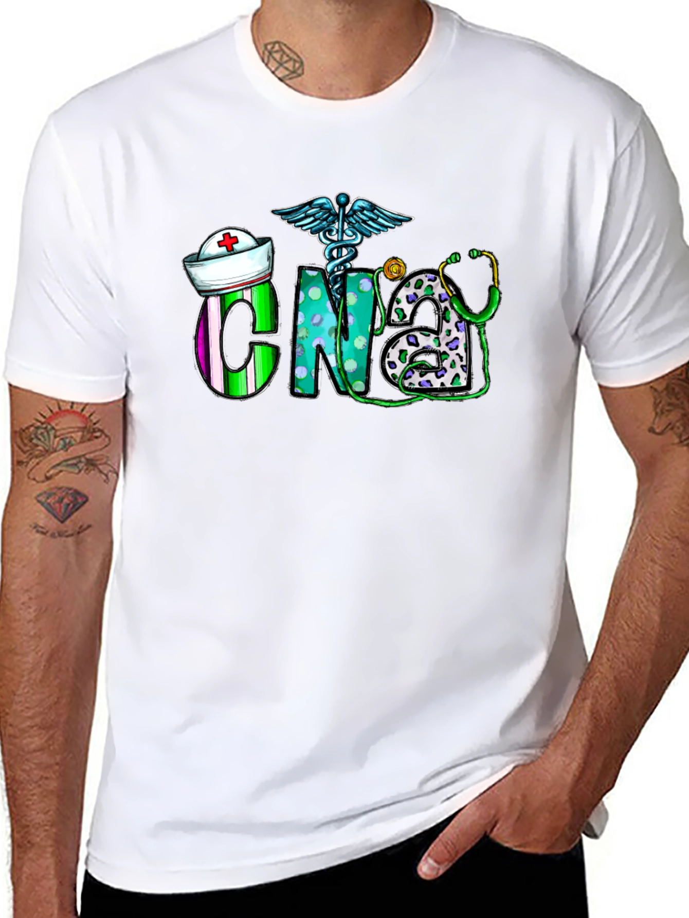 CNA Graphic T-Shirt - Certified Nursing Assistant