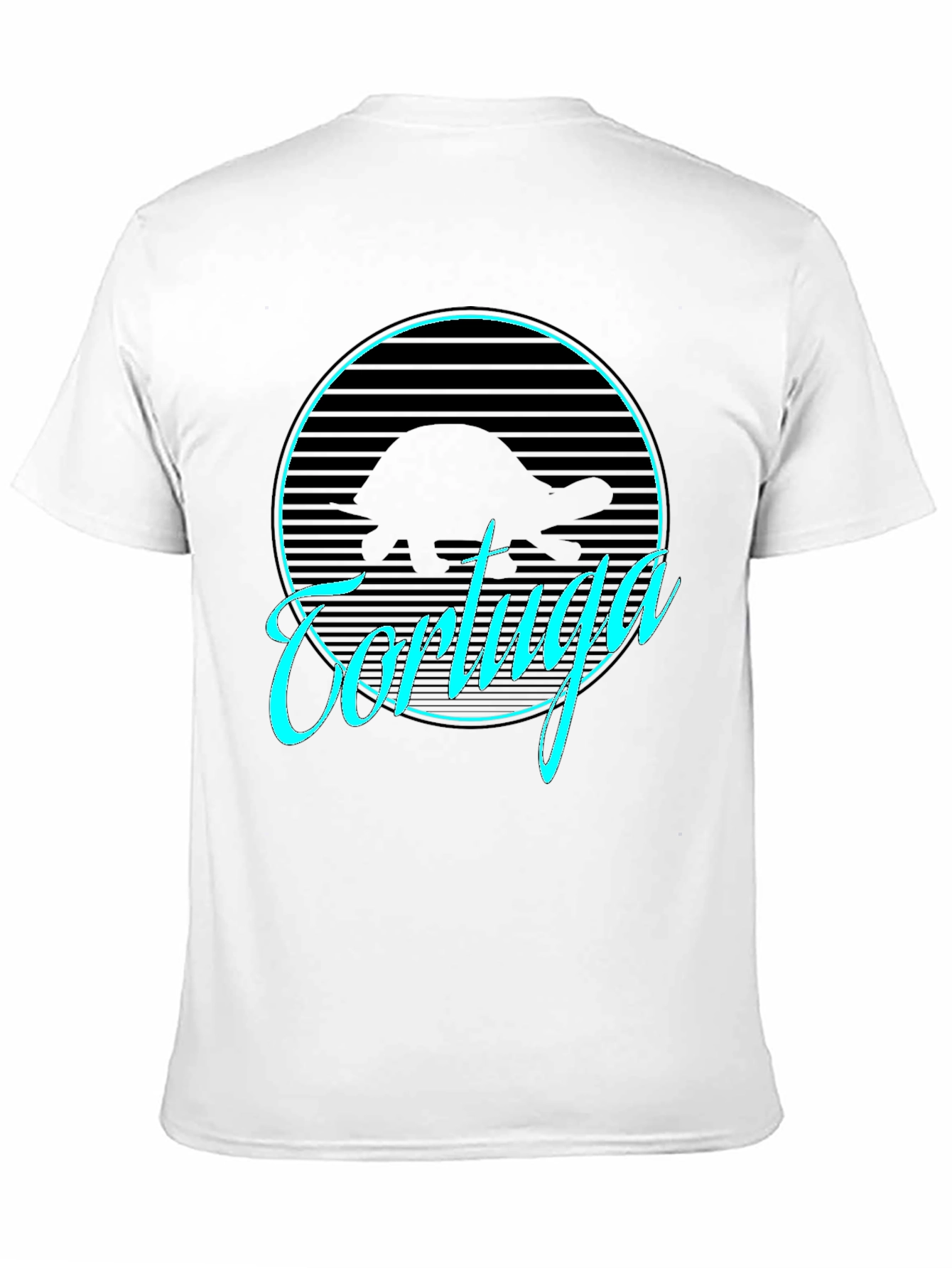Tortuga Graphic Tee - Retro Turtle Design