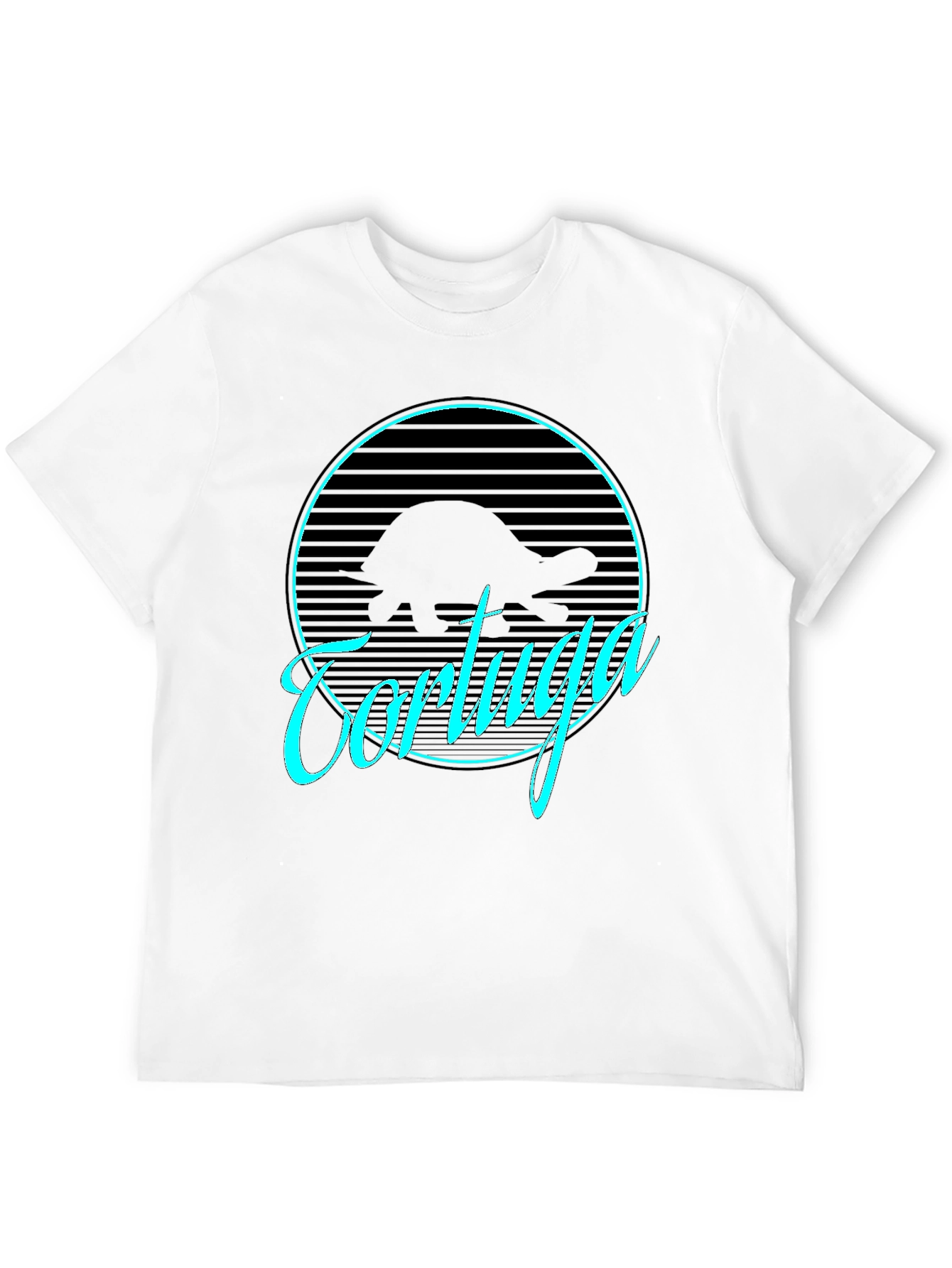 Tortuga Graphic Tee - Retro Turtle Design
