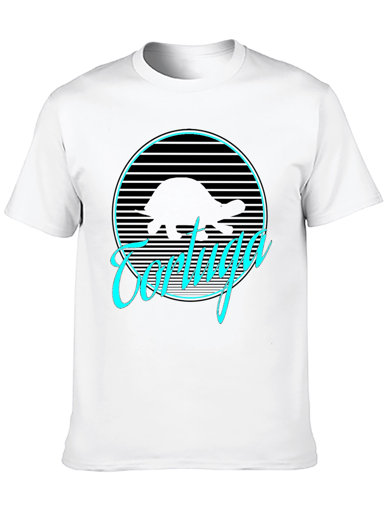 Tortuga Graphic Tee - Retro Turtle Design