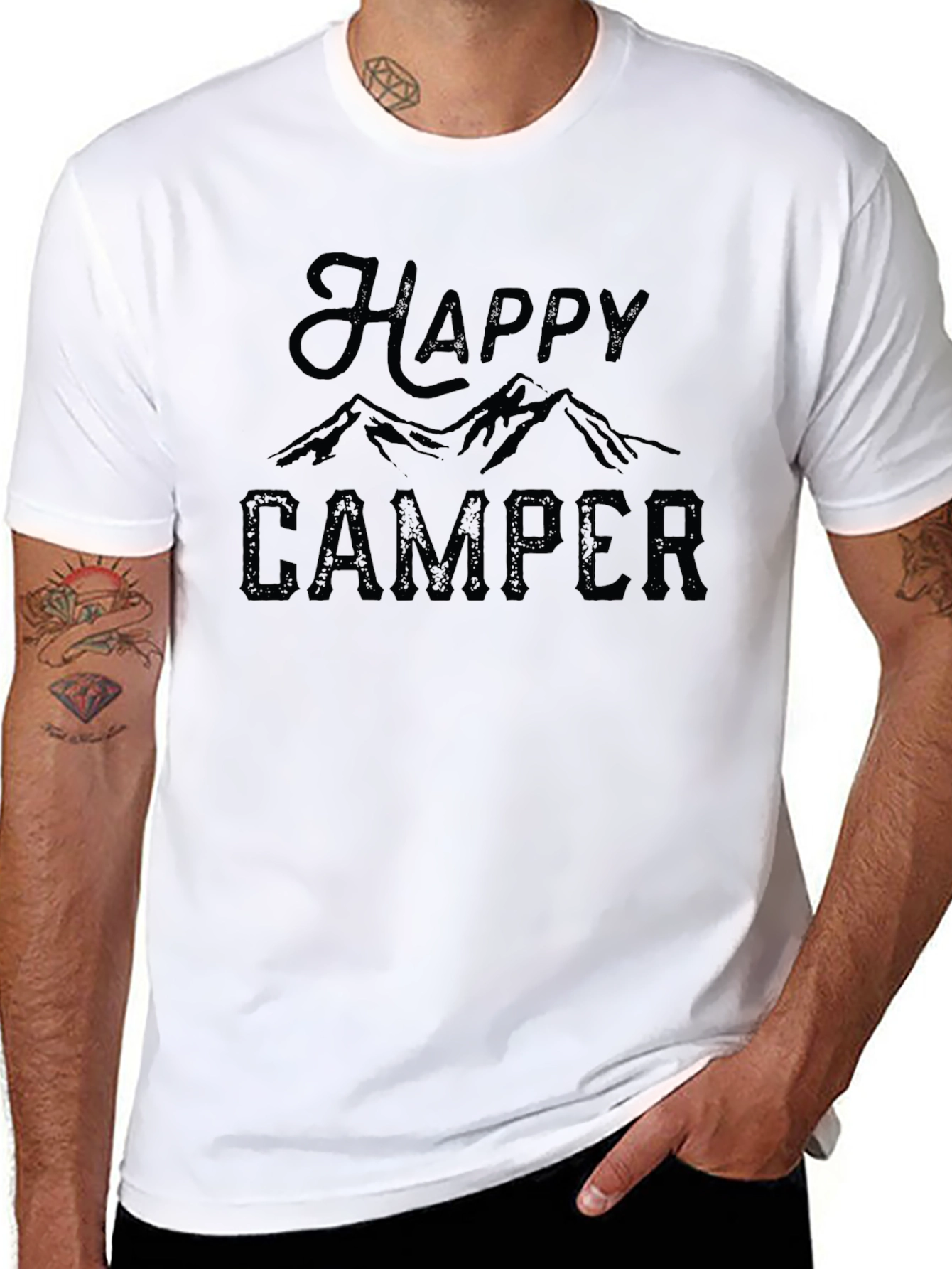 Happy Camper Graphic T-Shirt