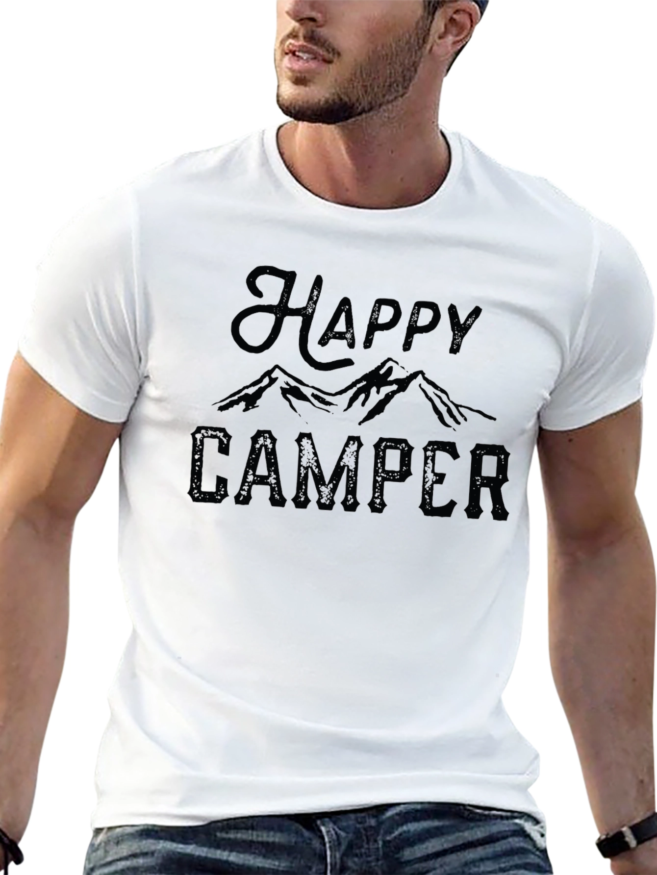 Happy Camper Graphic T-Shirt