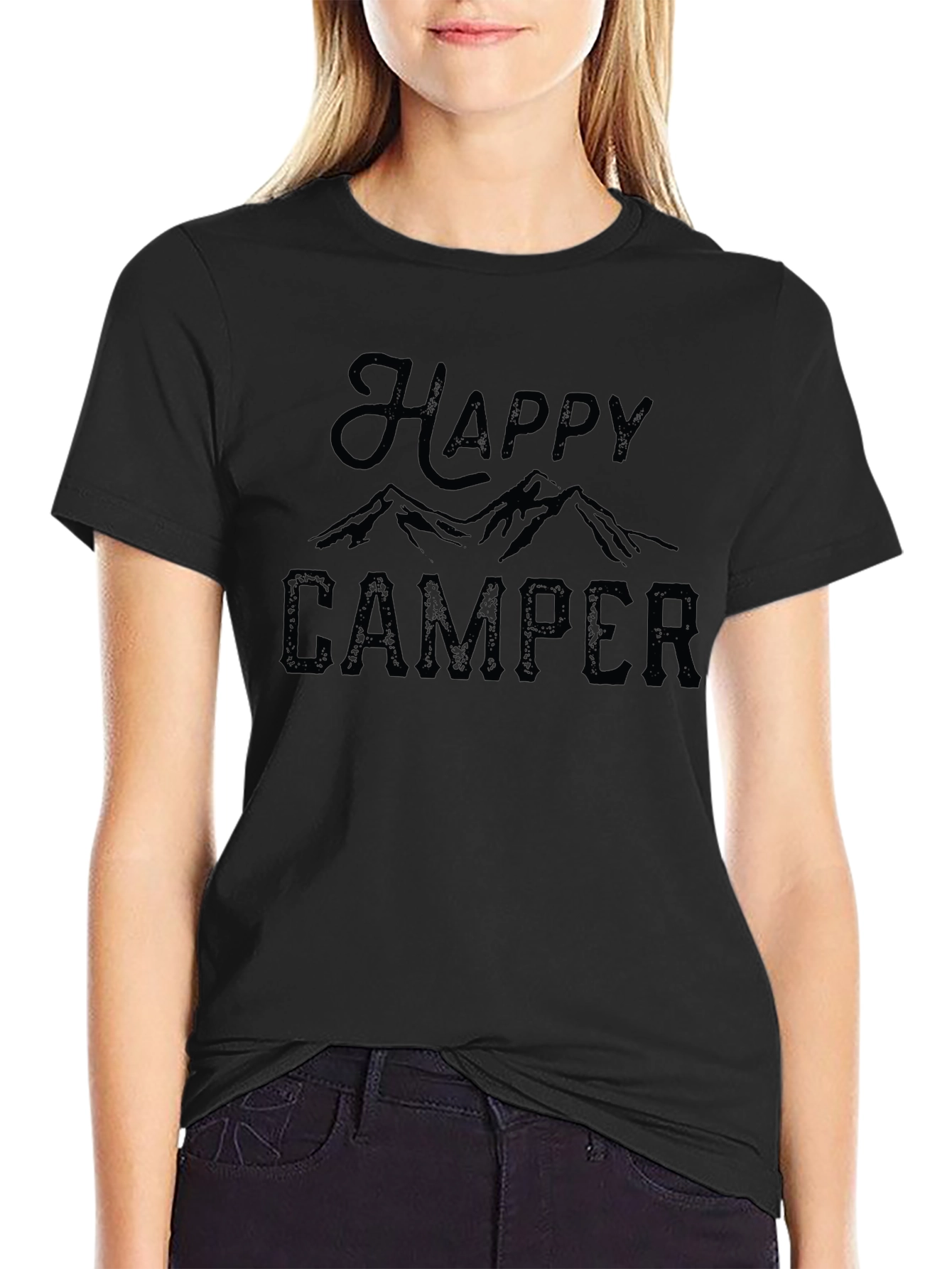 Happy Camper Graphic T-Shirt
