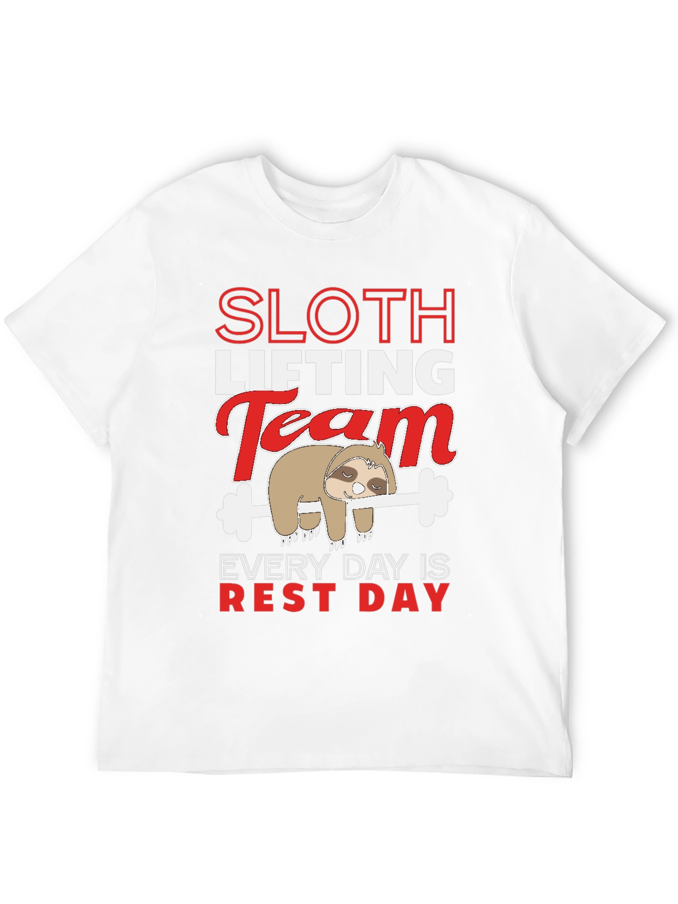 Sloth Lifting Team T-Shirt