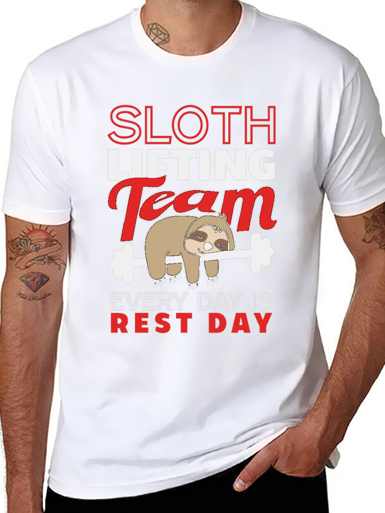Sloth Lifting Team T-Shirt