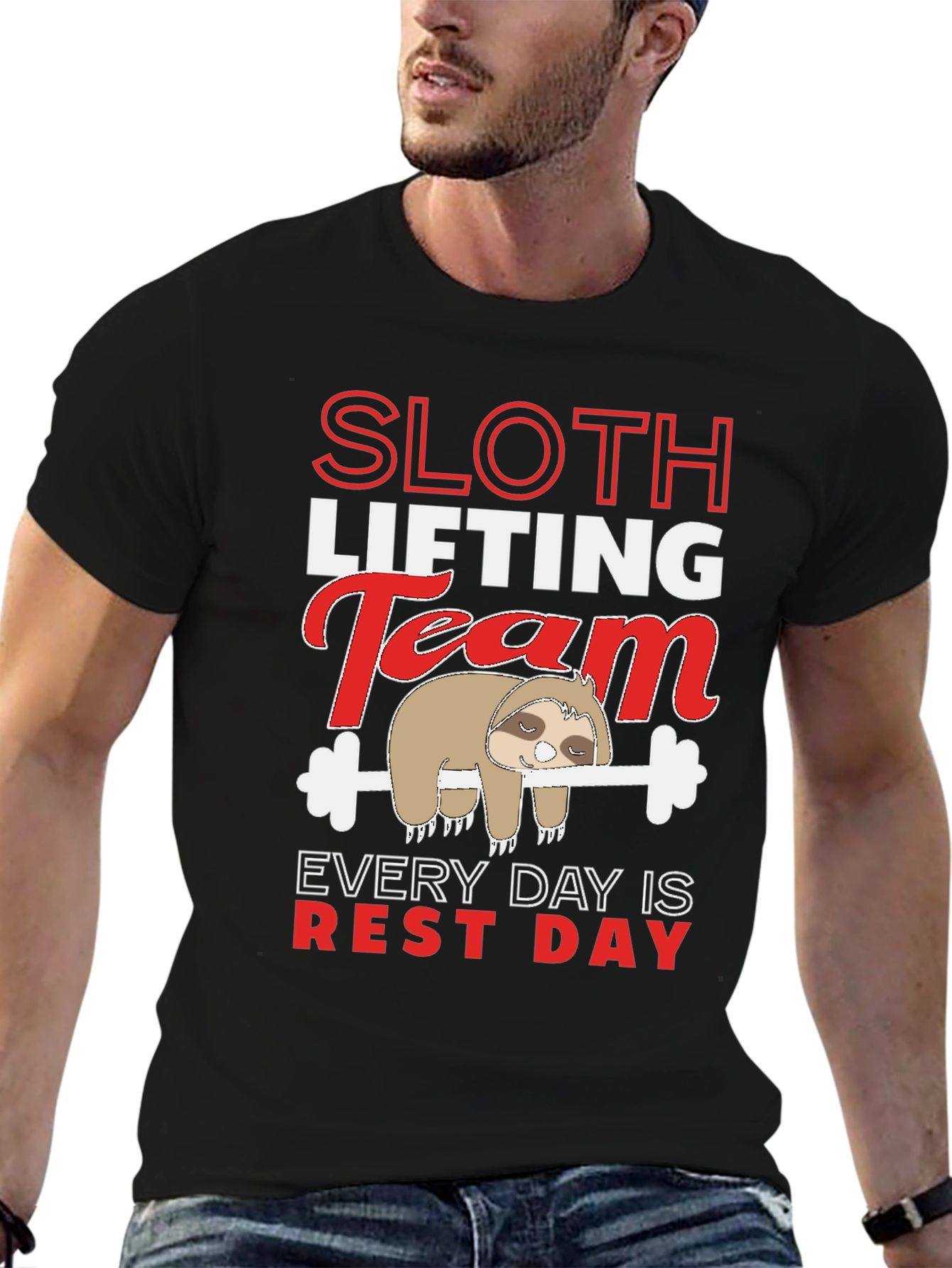 Sloth Lifting Team T-Shirt