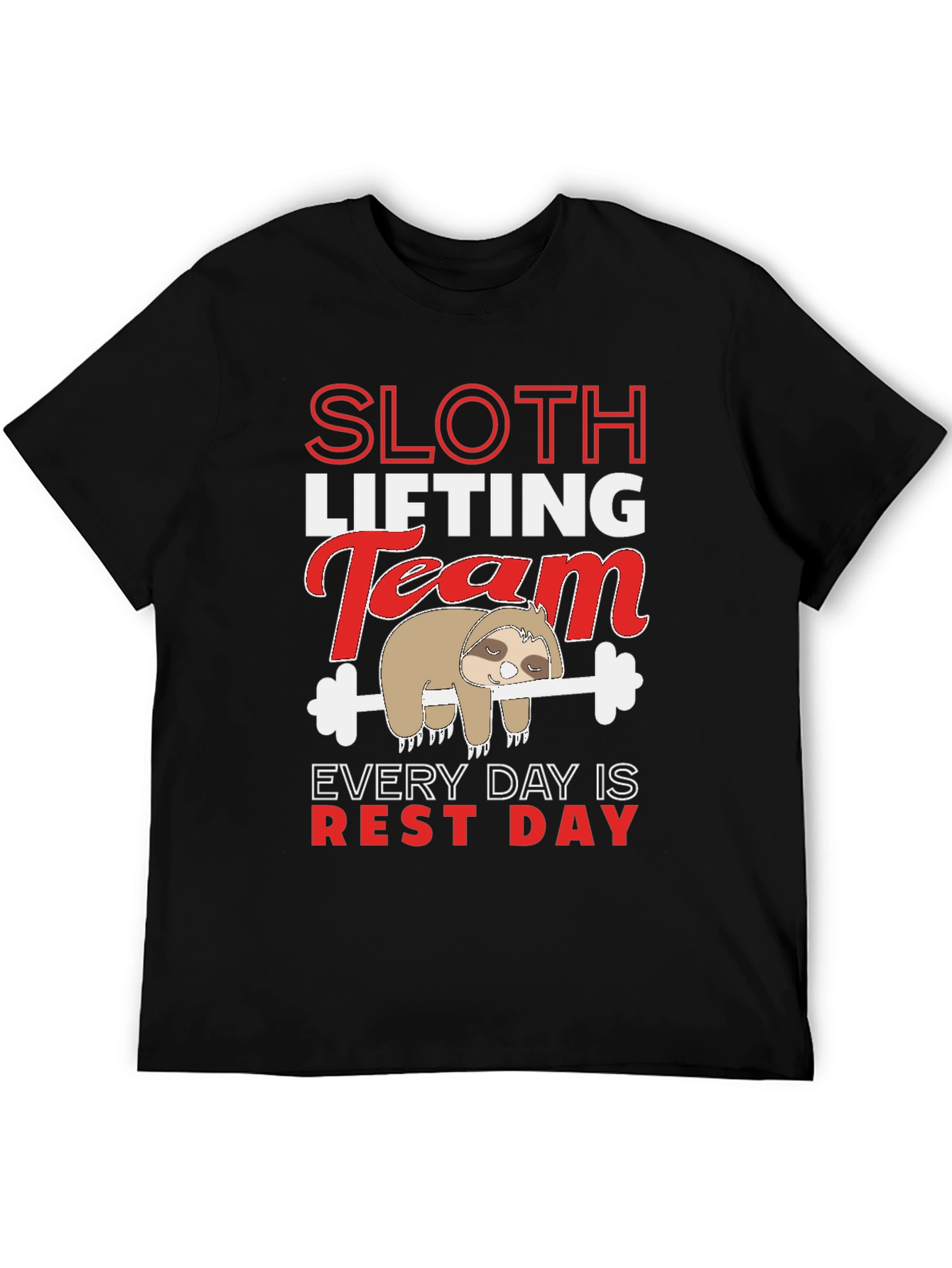 Sloth Lifting Team T-Shirt